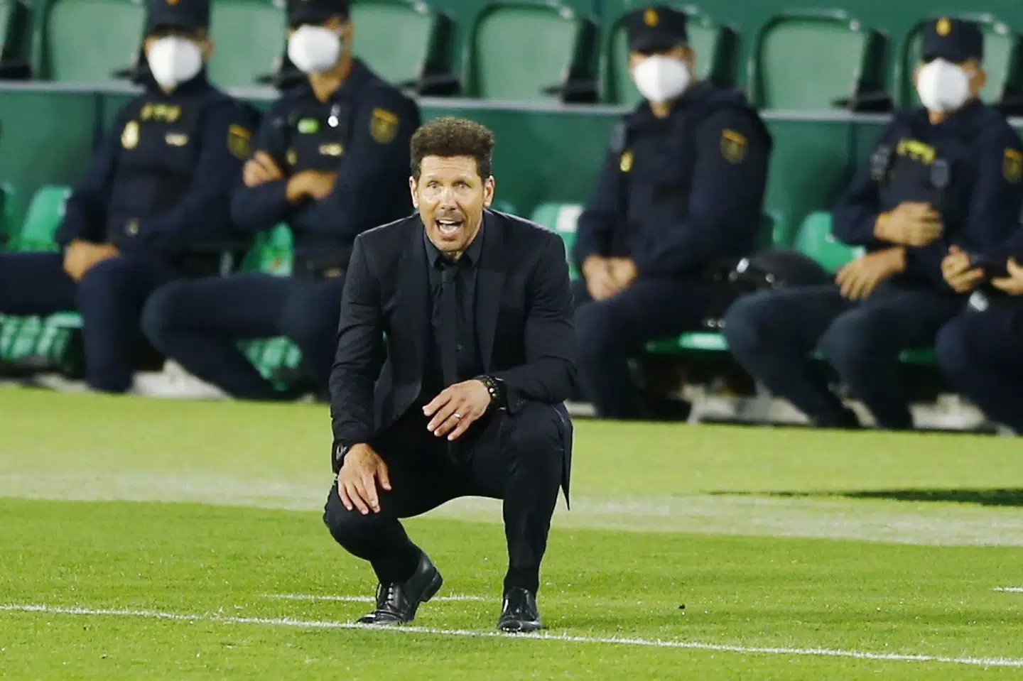 Diego Simeone har på det seneste kunne se sit hold smide et stort forspring i toppen af La Liga. Marcelo Del Pozo/Reuters