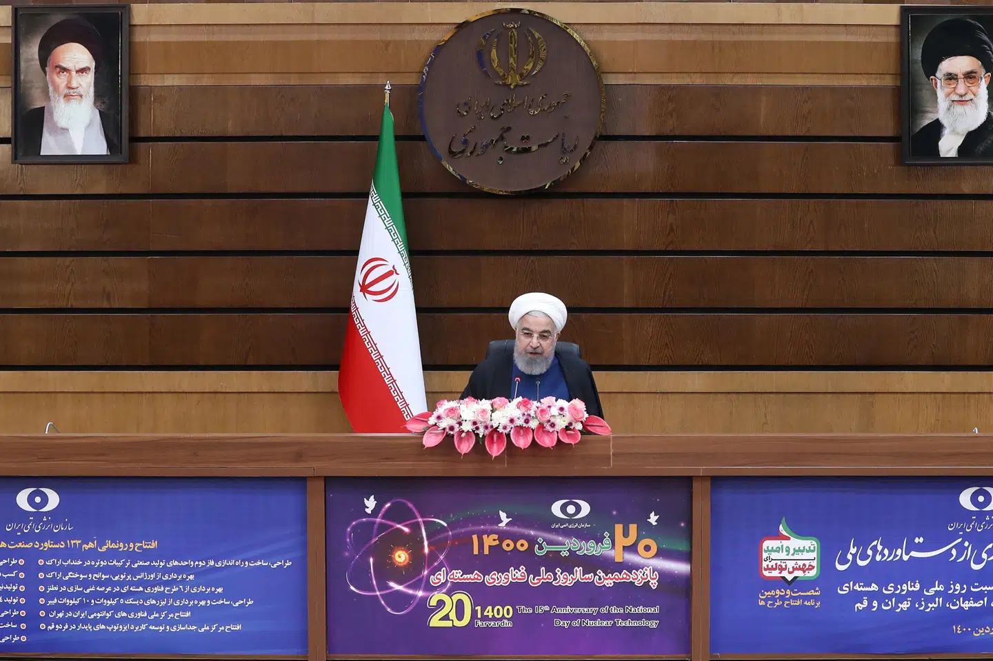 I Iran har parlamentet taget skridt til en retssag mod præsident Hassan Rouhani i en eskalerende magtkamp mellem moderate og konservative. Ifølge politiske iagttagere har magtkampen forbindelse til nye forhandlinger i Wien med USA om atomaftalen fra 2015. -/Ritzau Scanpix