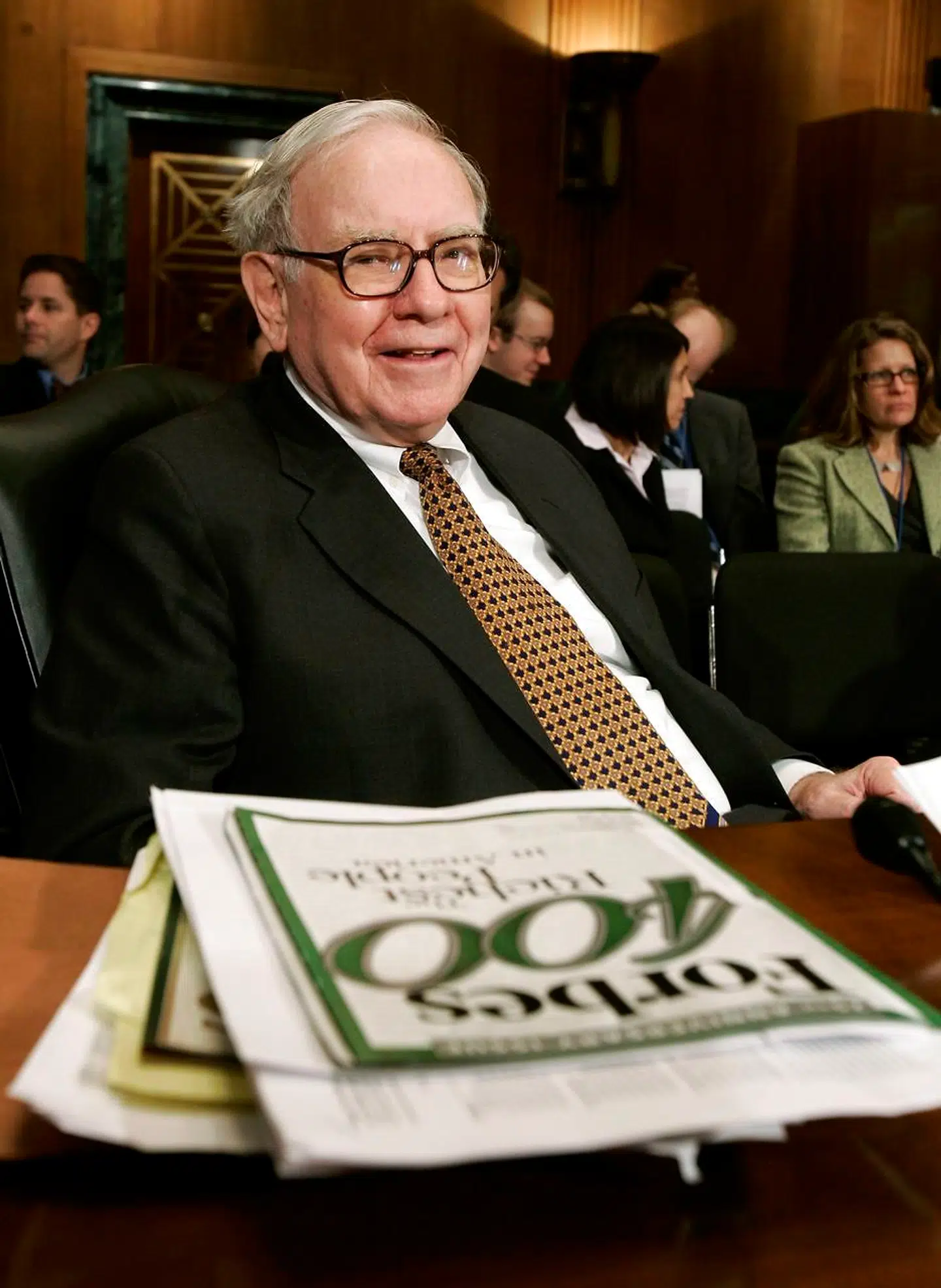 Warren Buffett er fast inventar på Forbes årlige liste.