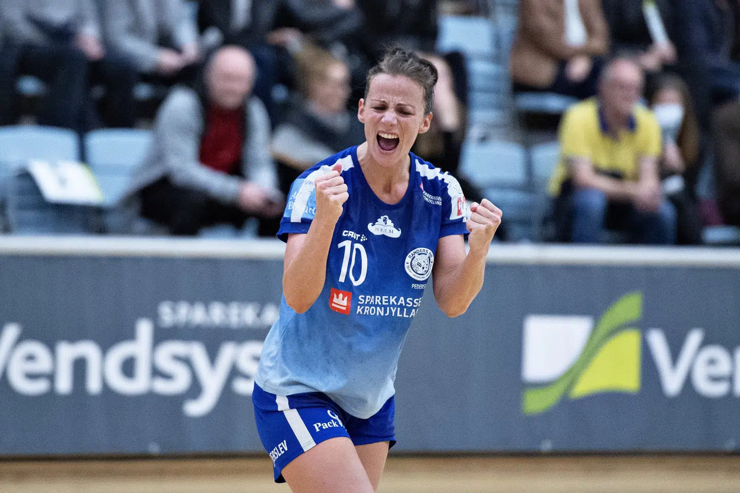 Efter to nederlag i nedrykningsspillet i kvindernes håndboldliga tog Randers HK lørdag sin første sejr. (Arkivfoto) Henning Bagger/Ritzau Scanpix