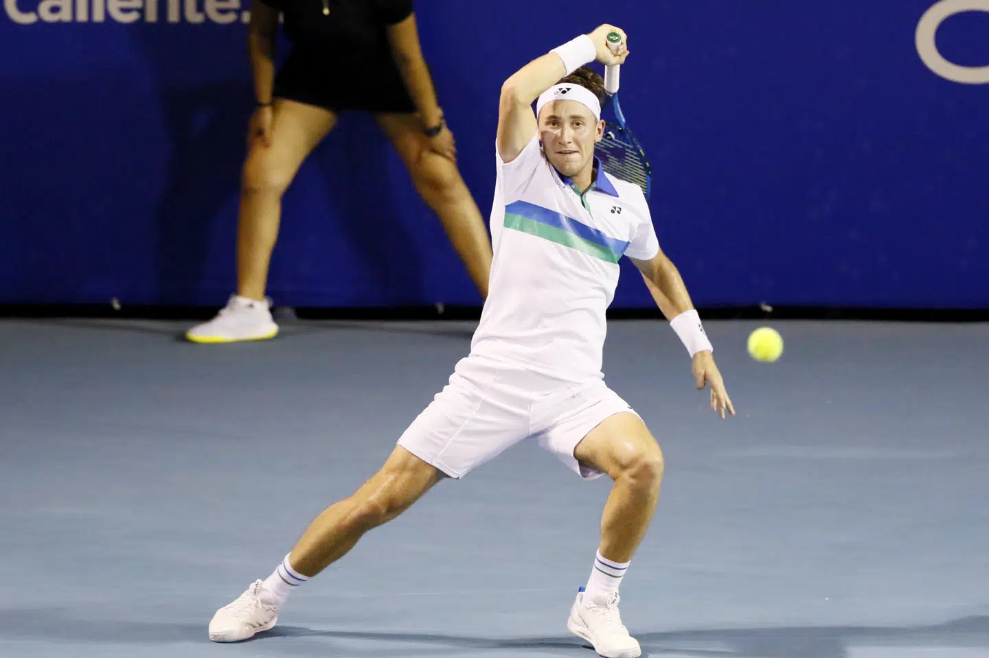 Casper Ruud må betegnes som relativt klar favorit mod Holger Rune i første runde af Monte-Carlo Masters. (Arkivfoto) Carlos Perez-Gallardo/Reuters