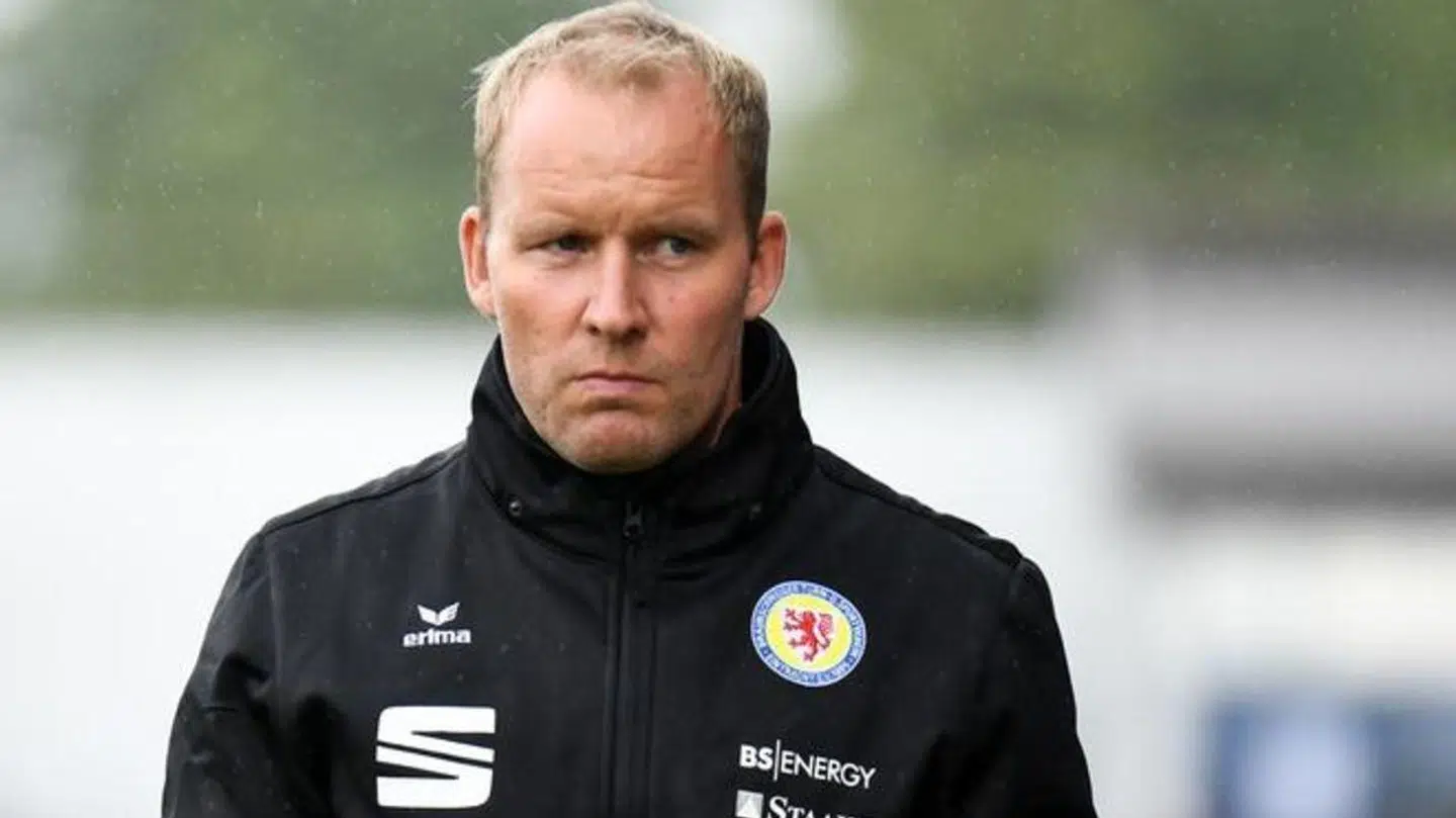 Henrik Pedersen fra tiden i den tyske klub Eintracht Braunschweig, hvor han blev fyret efter blot fire måneder. Foto: Eintracht Braunschweig