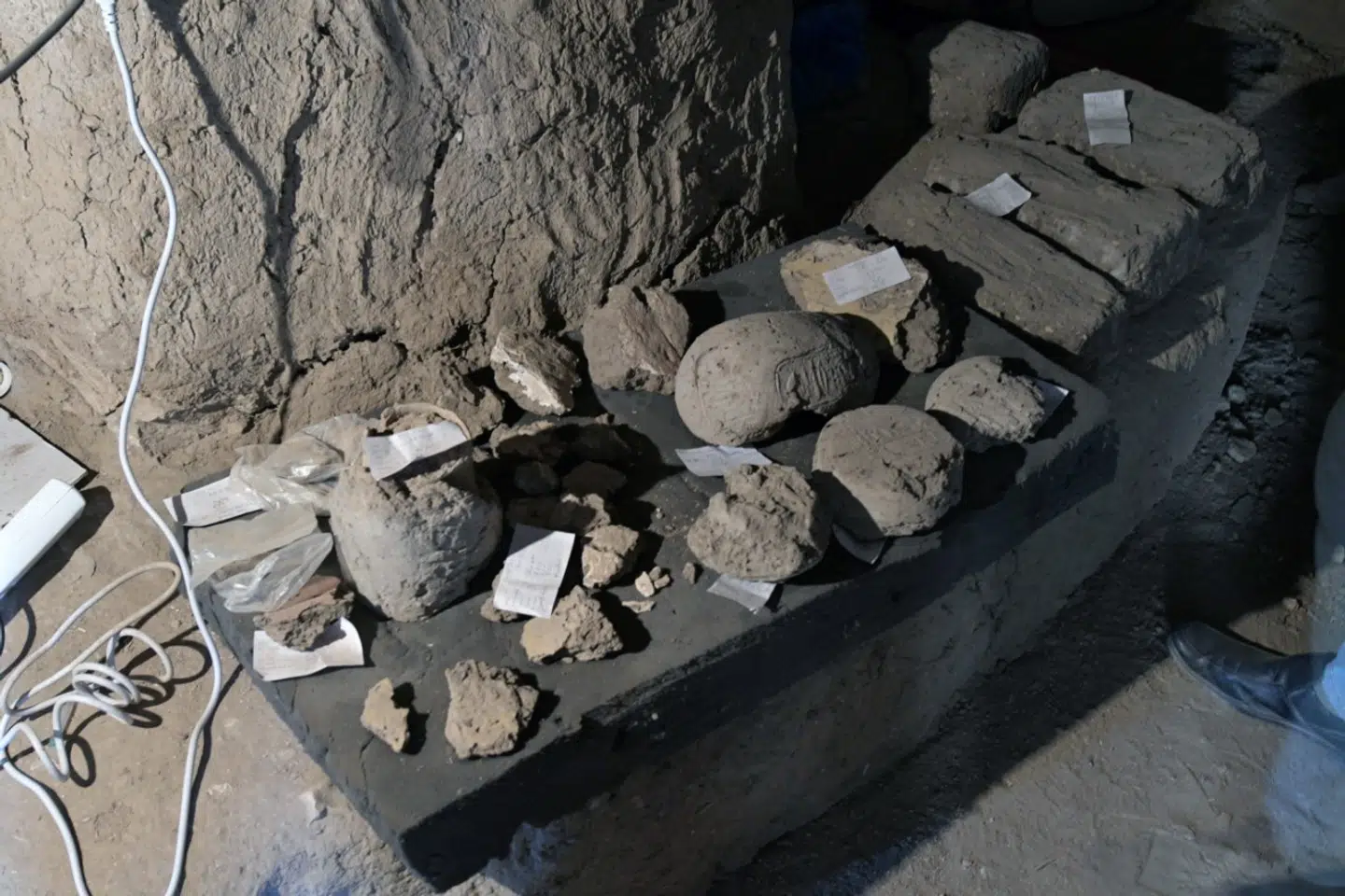 Der er gjort mange fund under udgravningerne i Luxor.