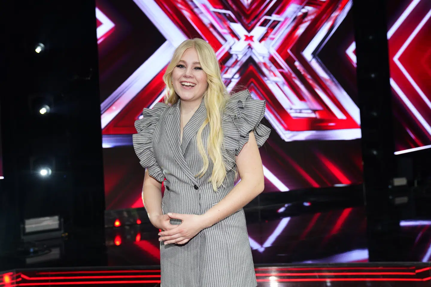 Nikoline Steen Kristensen er finalist i årets X Factor. I finalen skal hun synge en duet sammen med Michael Falch. (Arkivfoto) Martin Sylvest/Ritzau Scanpix