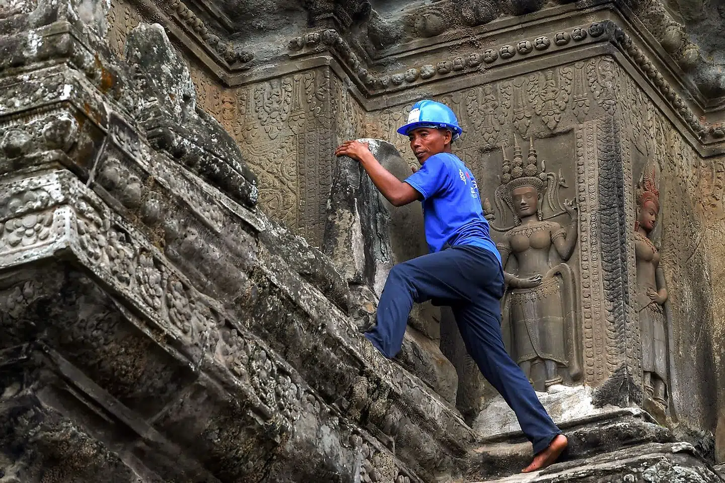 Gartnerne udfører stadig deres arbejde.