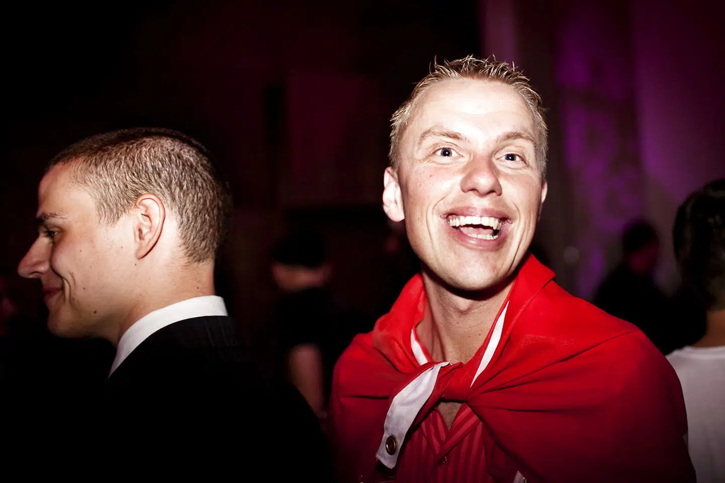 Ole Tøpholm til Eurovision 2010 efterfest på Hotel Plaza.