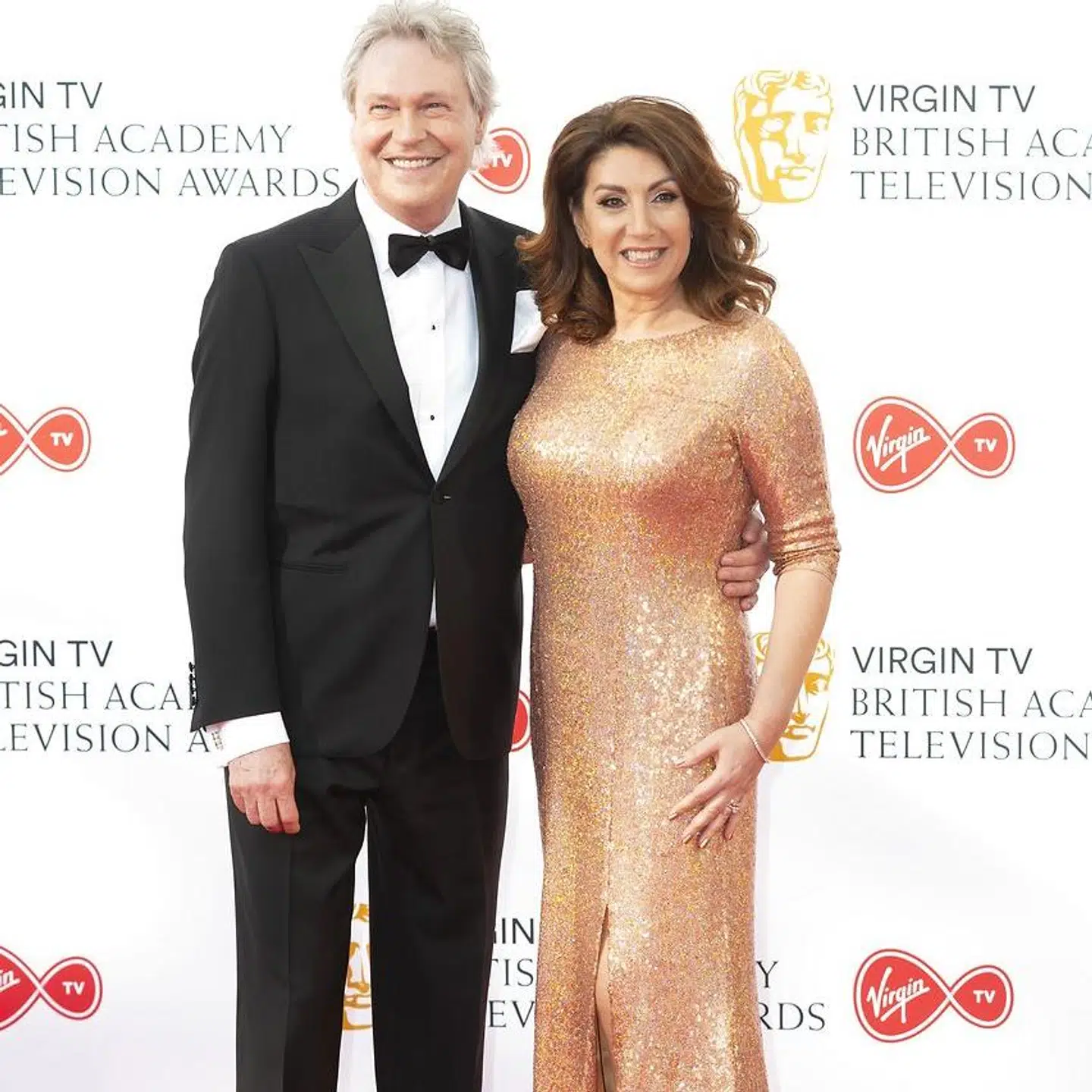 Walter 'Eddie' Rothe og Jane McDonald fotograferet sammen på rød løber for tre år siden.