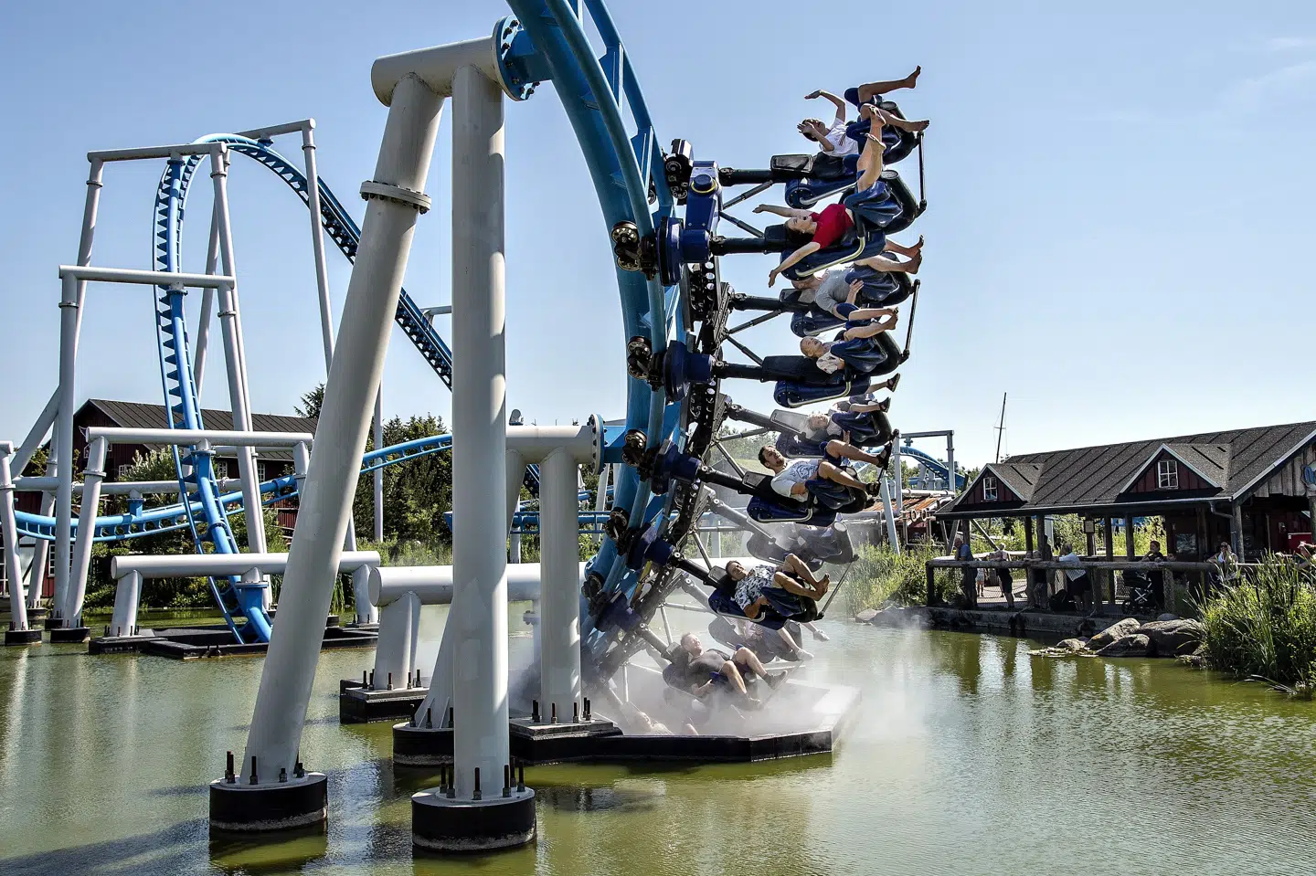 Forlystelsesparken ved Blokhus i Nordjylland havde knap 400.000 gæster sidste år, hvilket er 30 procent fra en normal sæson. (Arkivfoto) Henning Bagger/Ritzau Scanpix