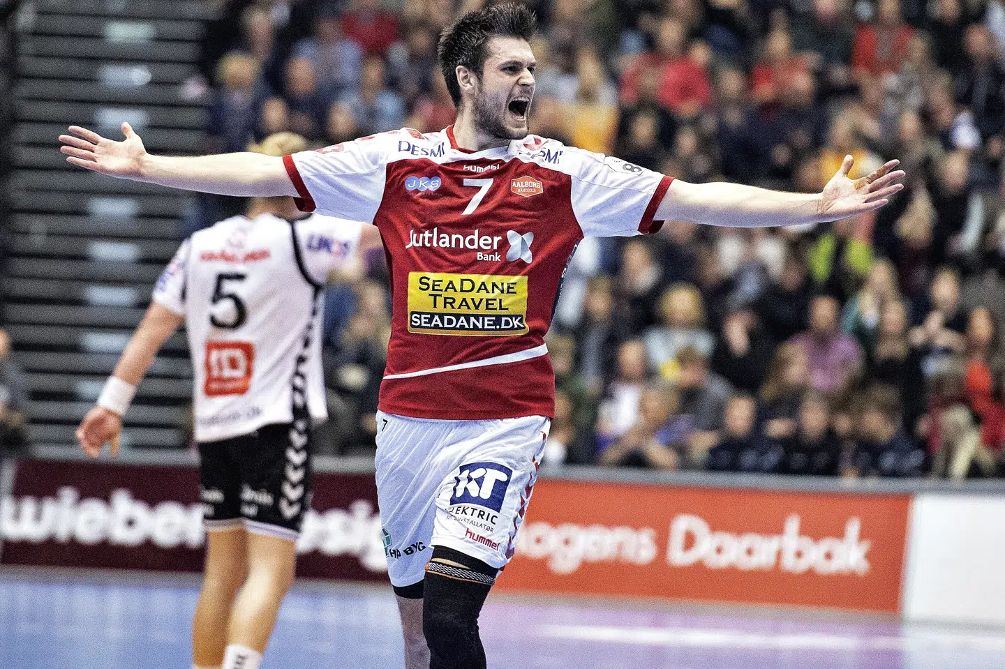 Martin Larsen skifter hjem til Aalborg efter tre år i udlandet. (Arkivfoto) Henning Bagger/Ritzau Scanpix