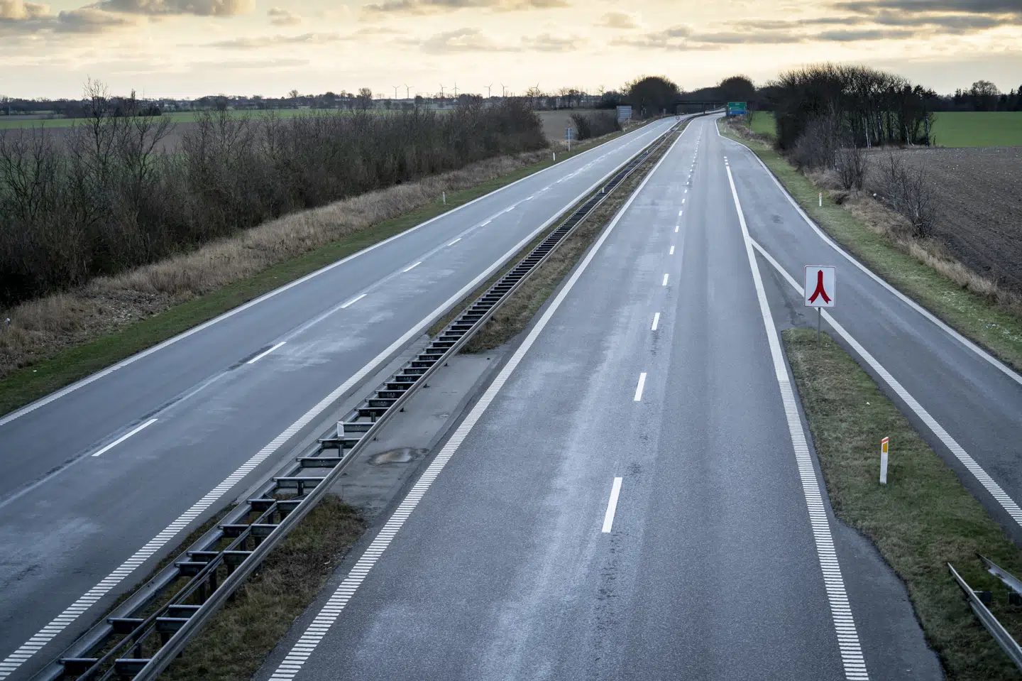 Hvis det står til regeringen, skal der bygges mere motorvej i Danmark. (Arkivfoto) Mads Claus Rasmussen/Ritzau Scanpix