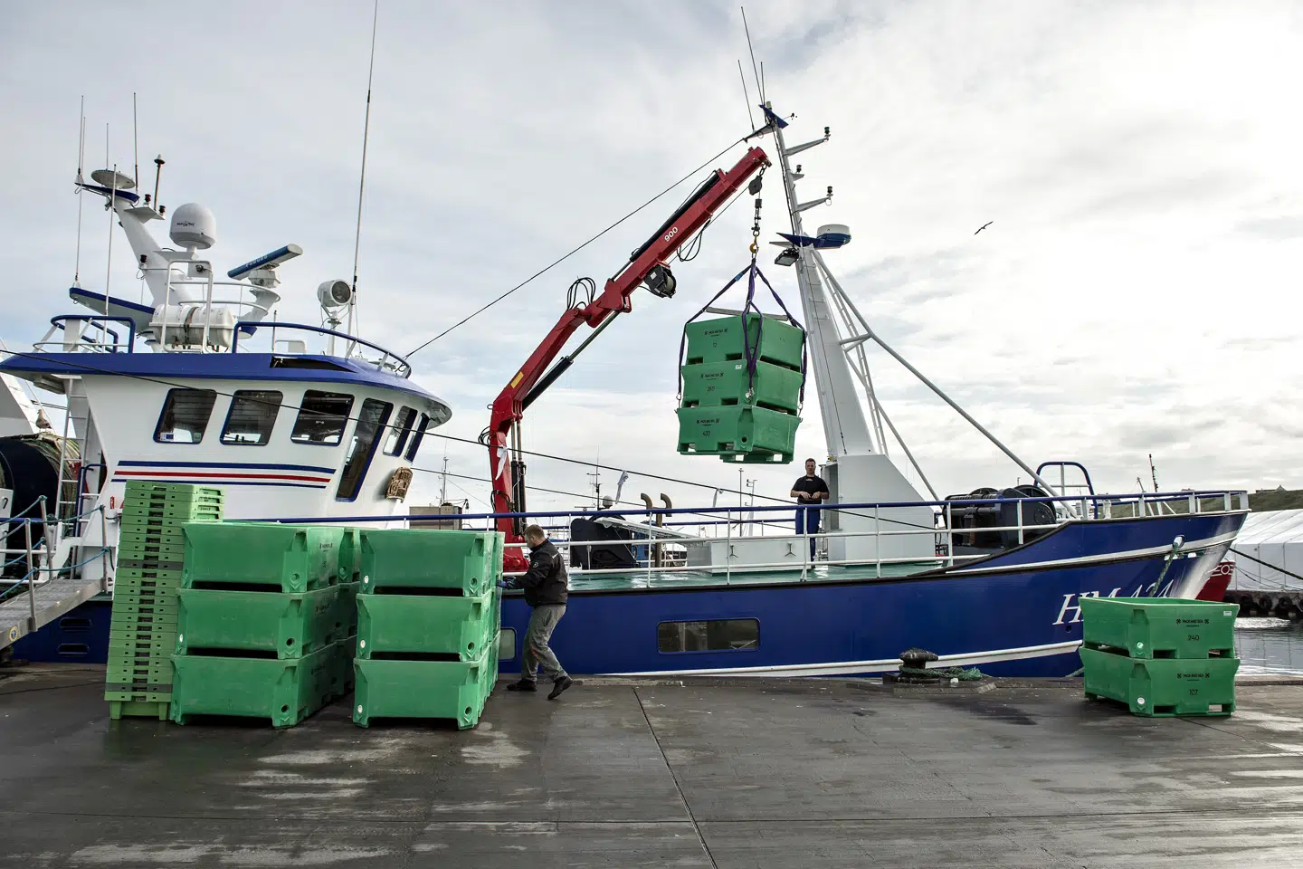 Det kommer til at koste den danske fiskeindustri og afledte erhverv mellem 2,5 og 4,6 procent af den årlige omsætning, at Storbritannien ikke længere er med i EU. (Arkivfoto) Henning Bagger/Ritzau Scanpix
