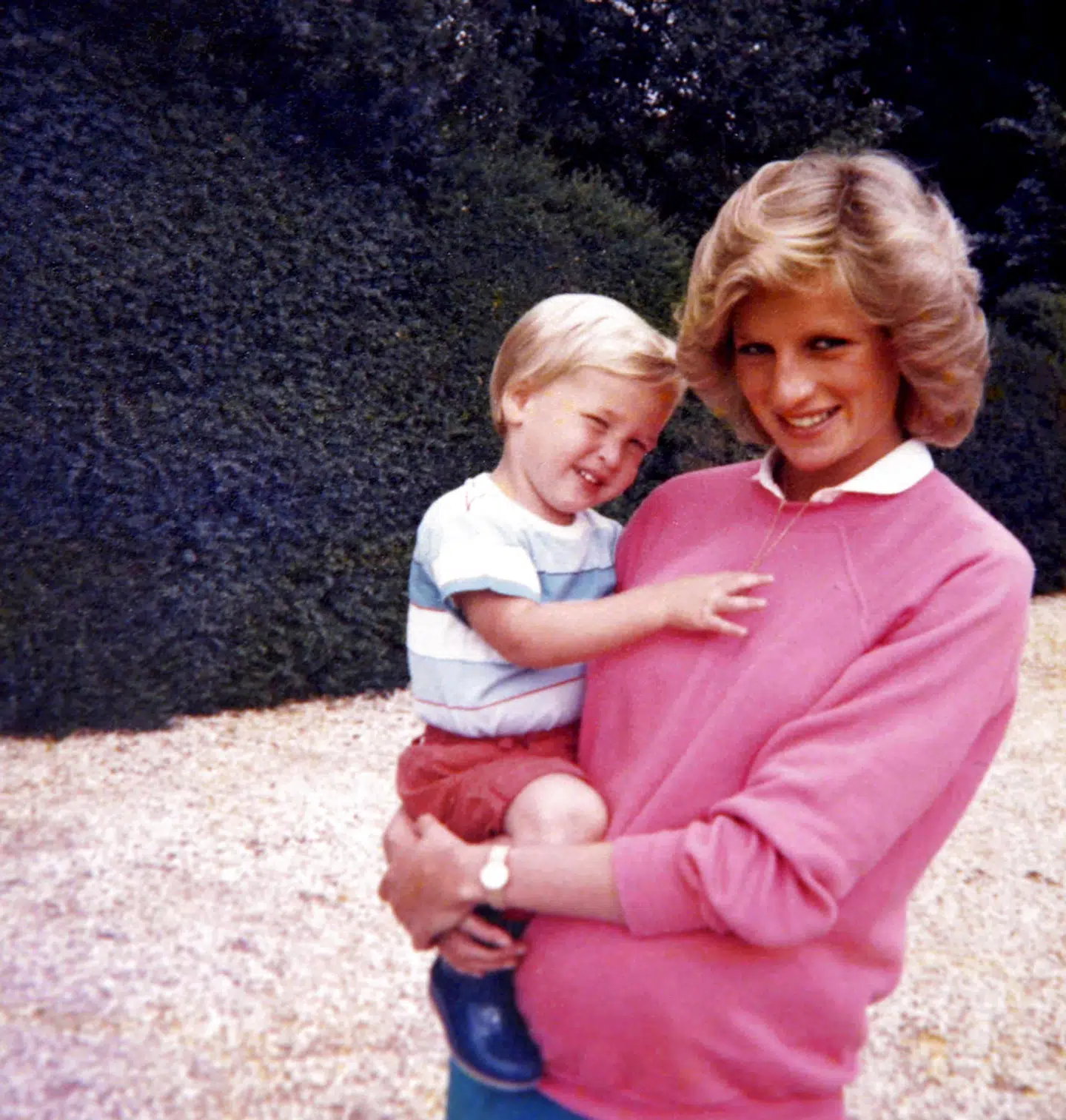 Prinsesse Diana med langt hår.