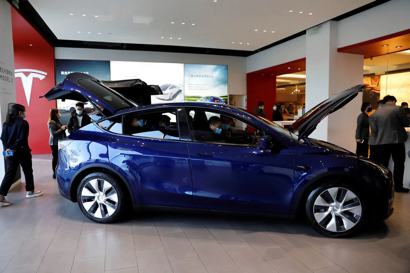 Tesla Model Y kommer til Danmark til efteråret.