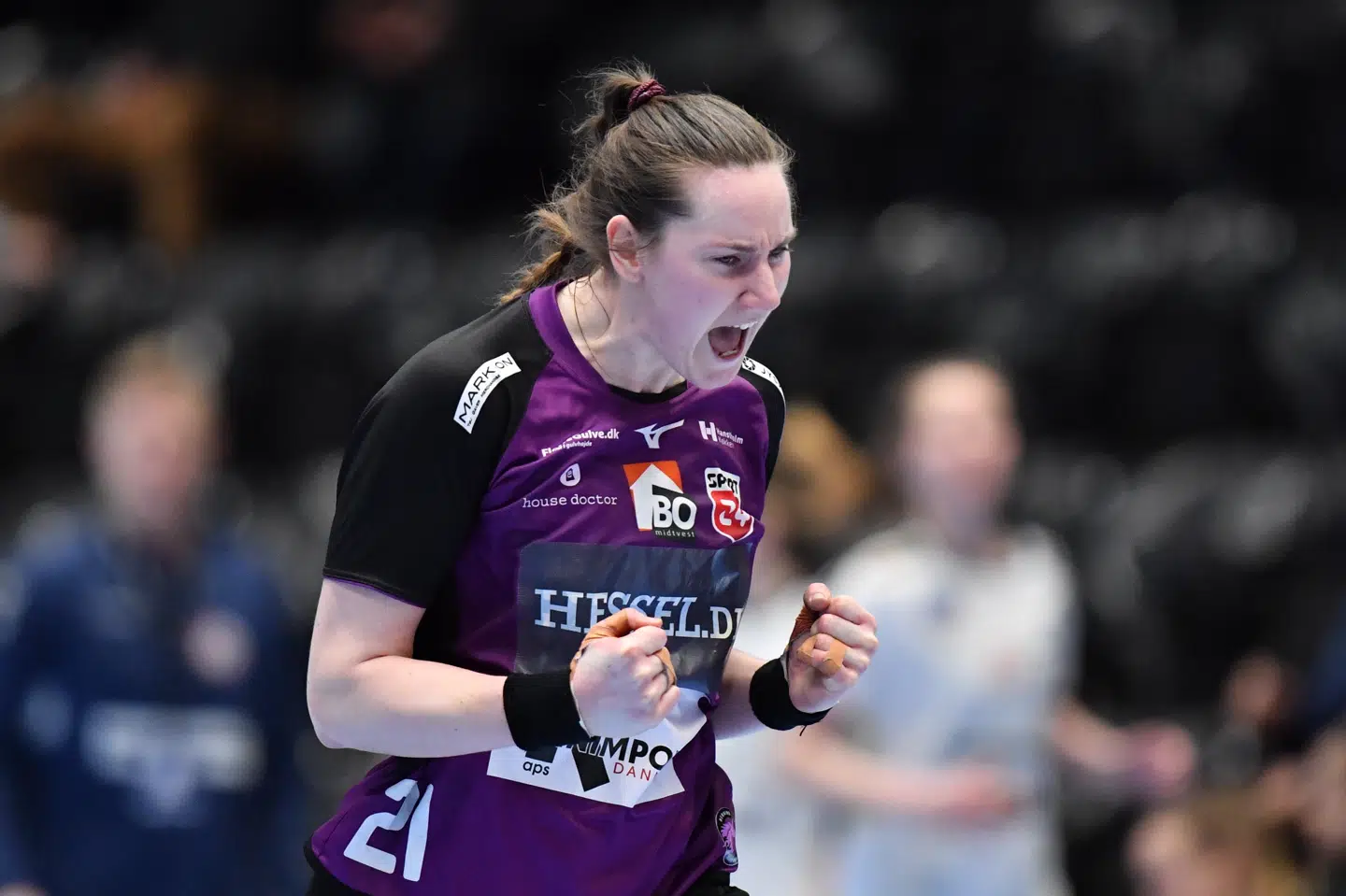 Herning-Ikast var i problemer mod Esbjerg, men tog sejren efter en imponerende slutfase. Ernst Van Norde/Ritzau Scanpix