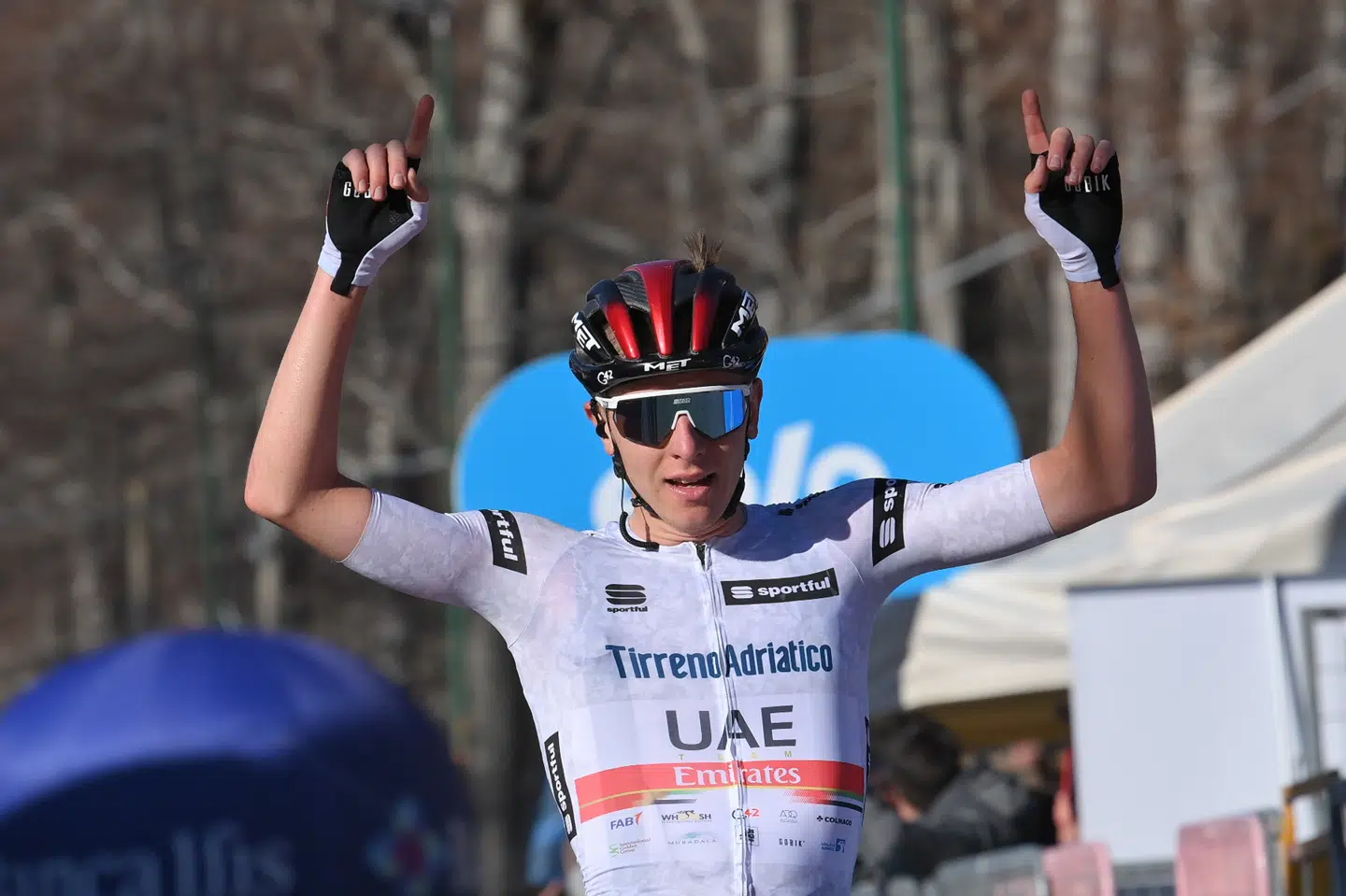 Tadej Pogacar tog onsdag sin sejr nummer fem i 2021. (Arkivfoto) Gian Mattia D''alberto - Lapresse/Ritzau Scanpix