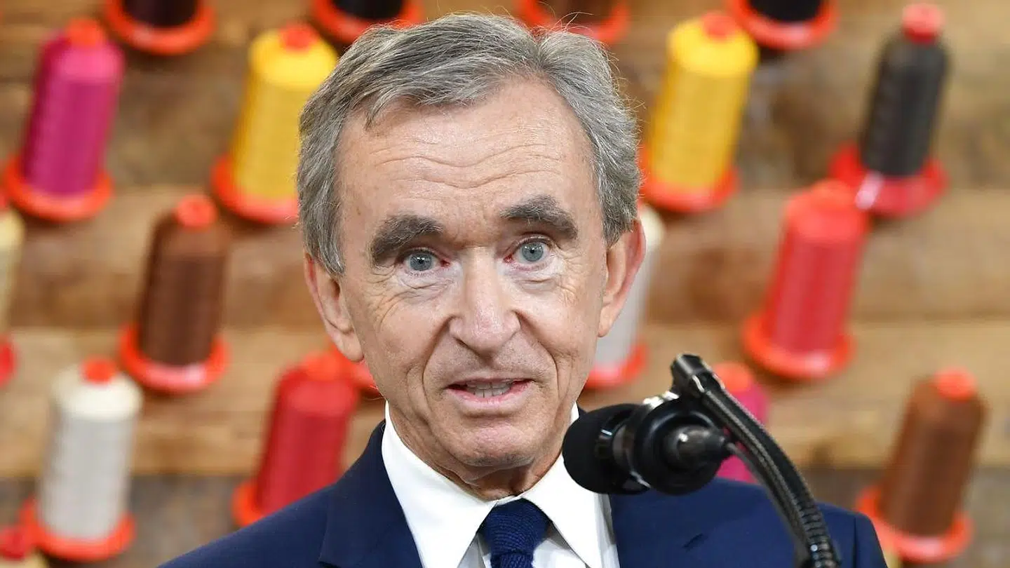 Franske Bernard Arnault og hans familie er verdens tredjerigeste.
