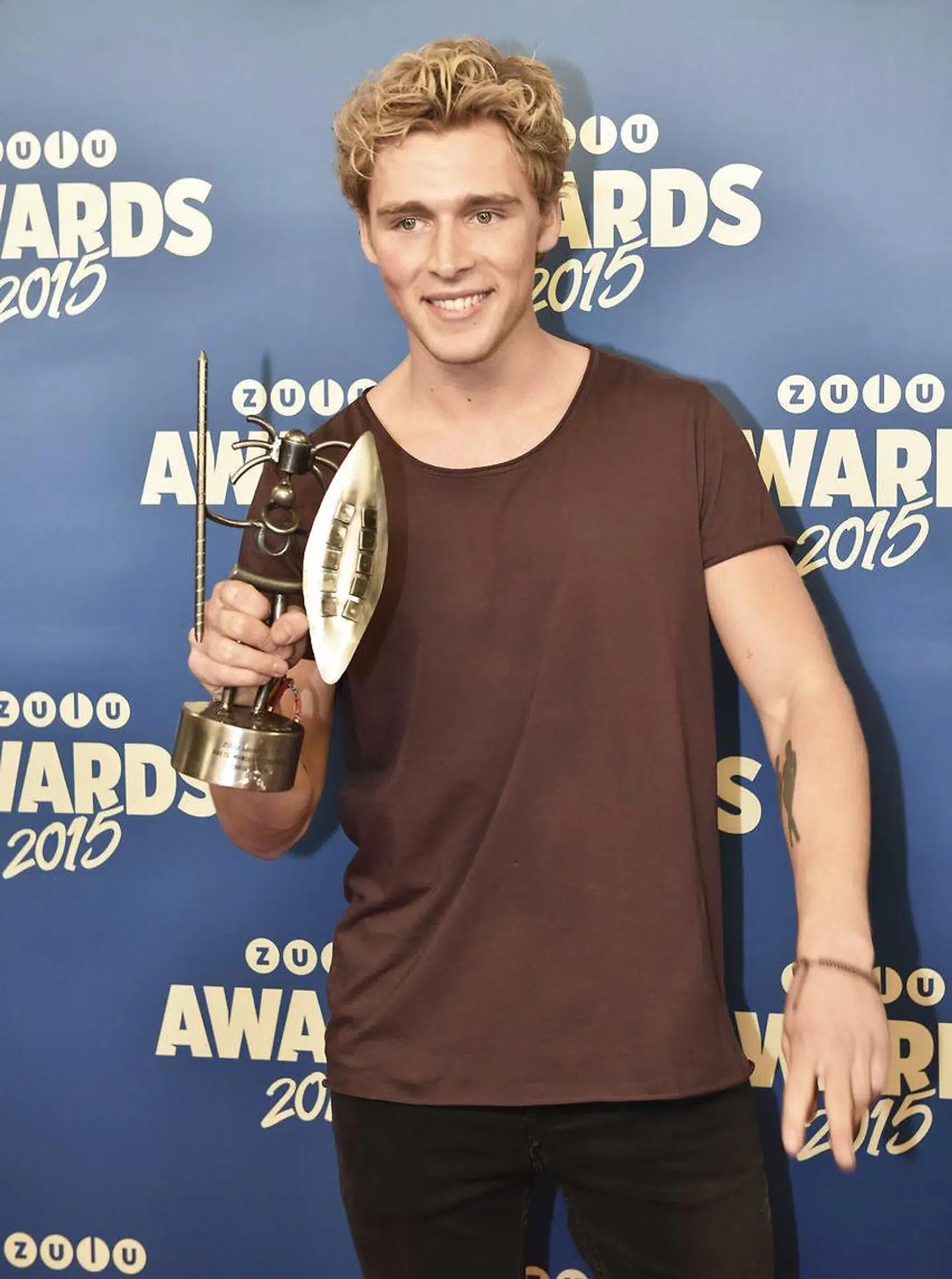 Christopher da han i 2015 vandt en Zulu Award.