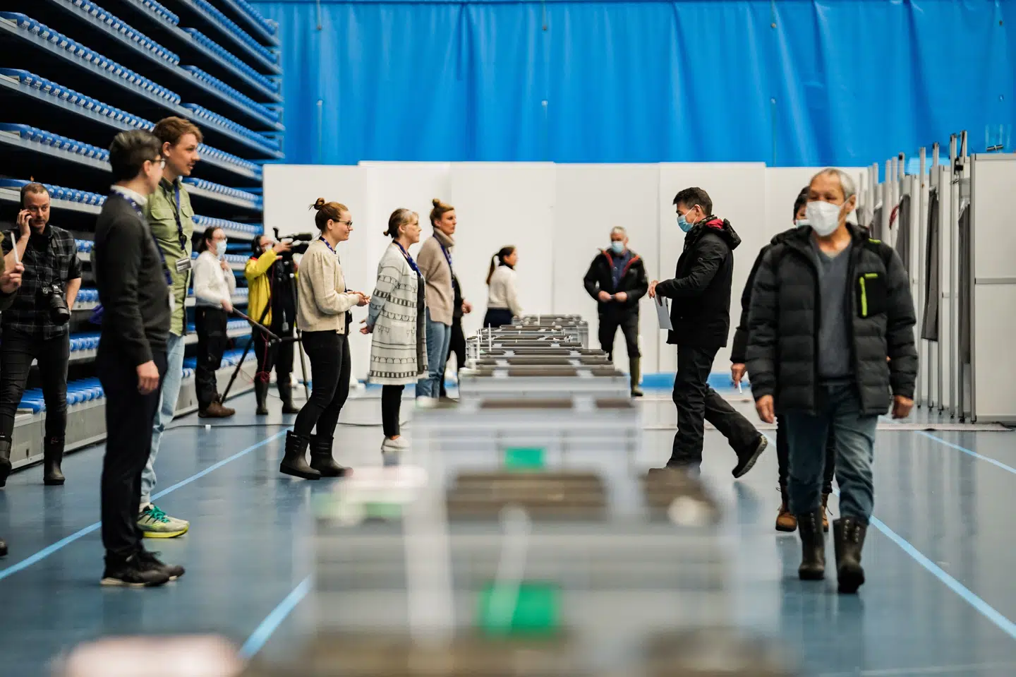 Grønlændere stemmer tirsdag i Nuuk til parlaments- og kommunalvalg. Emil Helms/Ritzau Scanpix