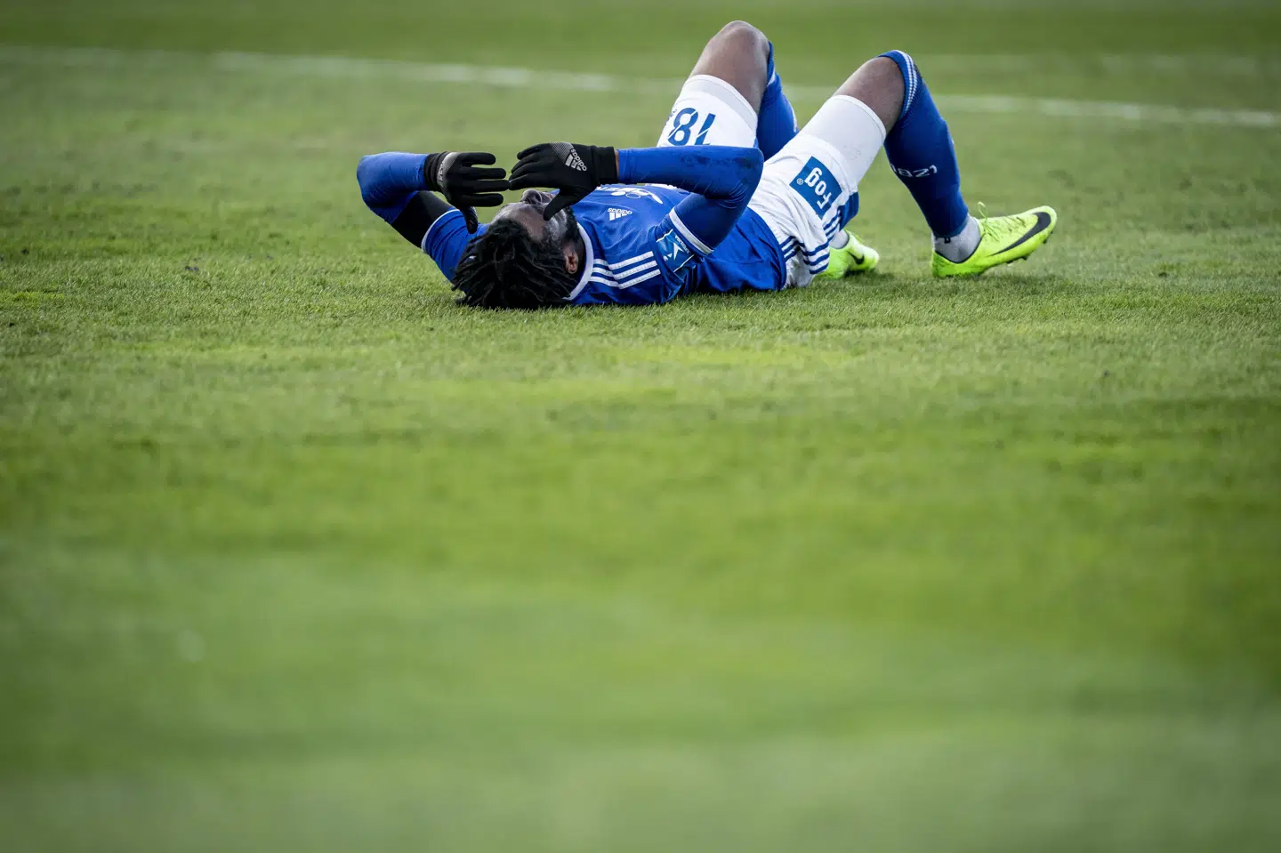 Lyngby kunne ikke nedbryde Vejles defensiv, da de to hold mødtes tirsdag. Mads Claus Rasmussen/Ritzau Scanpix