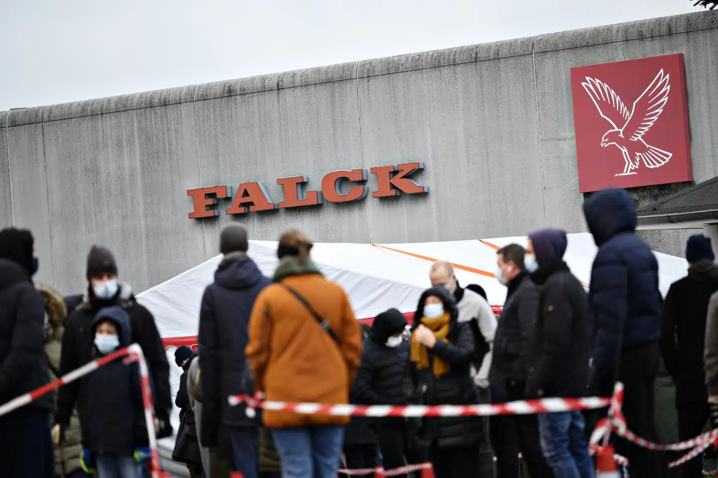 Falck tilbyder gratis lyntest på statens regning i Region Sjælland, Region Nordjylland og Region Midtjylland. (Arkivfoto) Philip Davali/Ritzau Scanpix
