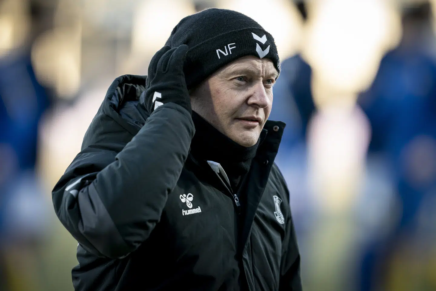 Niels Frederiksen har i denne sæson ført Brøndby til en foreløbig førsteplads på baggrund af 14 sejre, 3 uafgjorte og 5 nederlag. Søndag indledes mesterskabsspillet ude mod FC Midtjylland. Mads Claus Rasmussen/Ritzau Scanpix