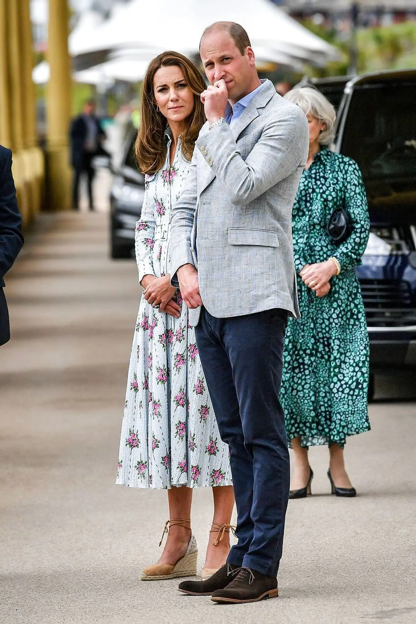 Kate er en engel, bedyrer hendes onkel. Her ses hertuginden med sin mand, prins William. Foto Ben Birchalli.