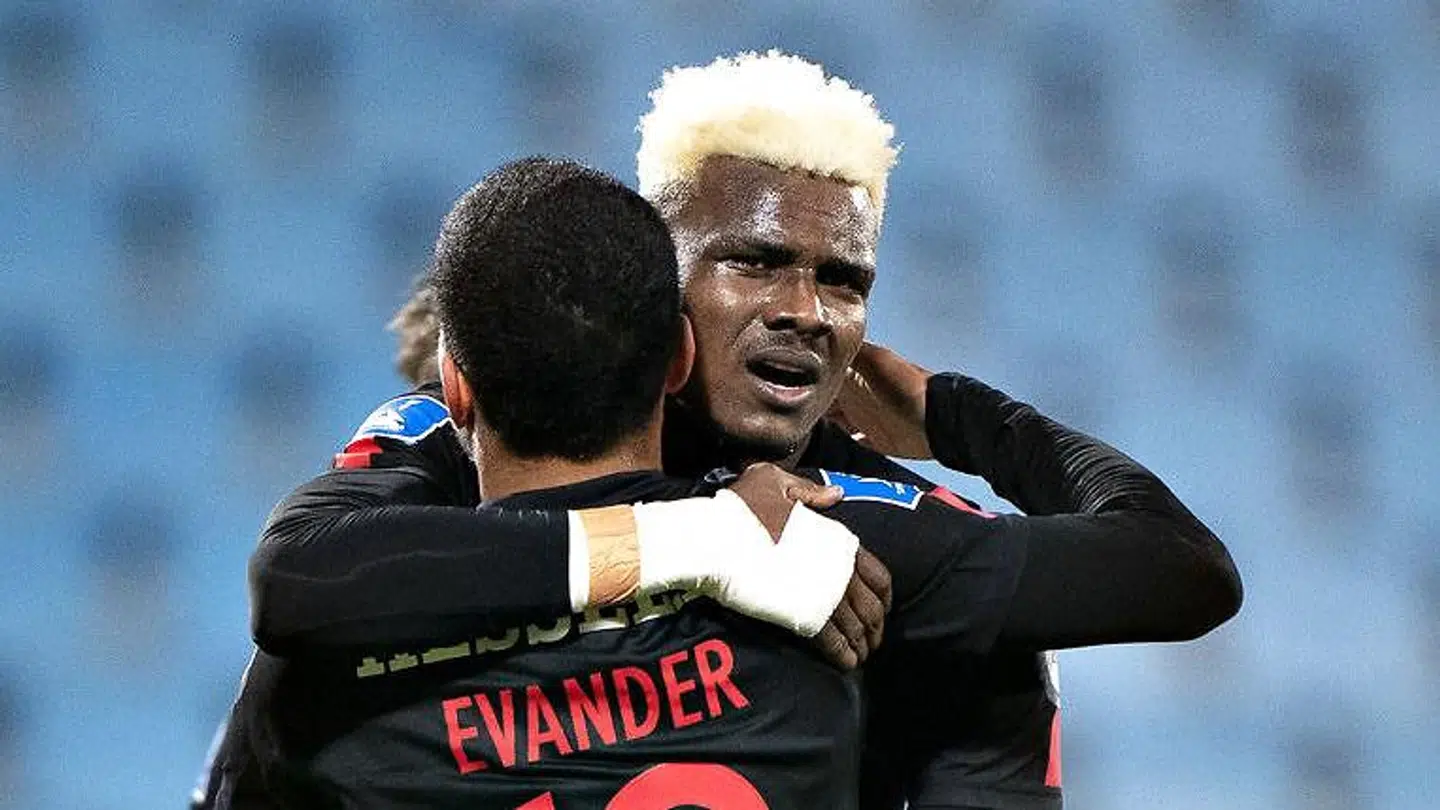 Sory Kaba har scoret otte mål i Superligaen i denne sæson.