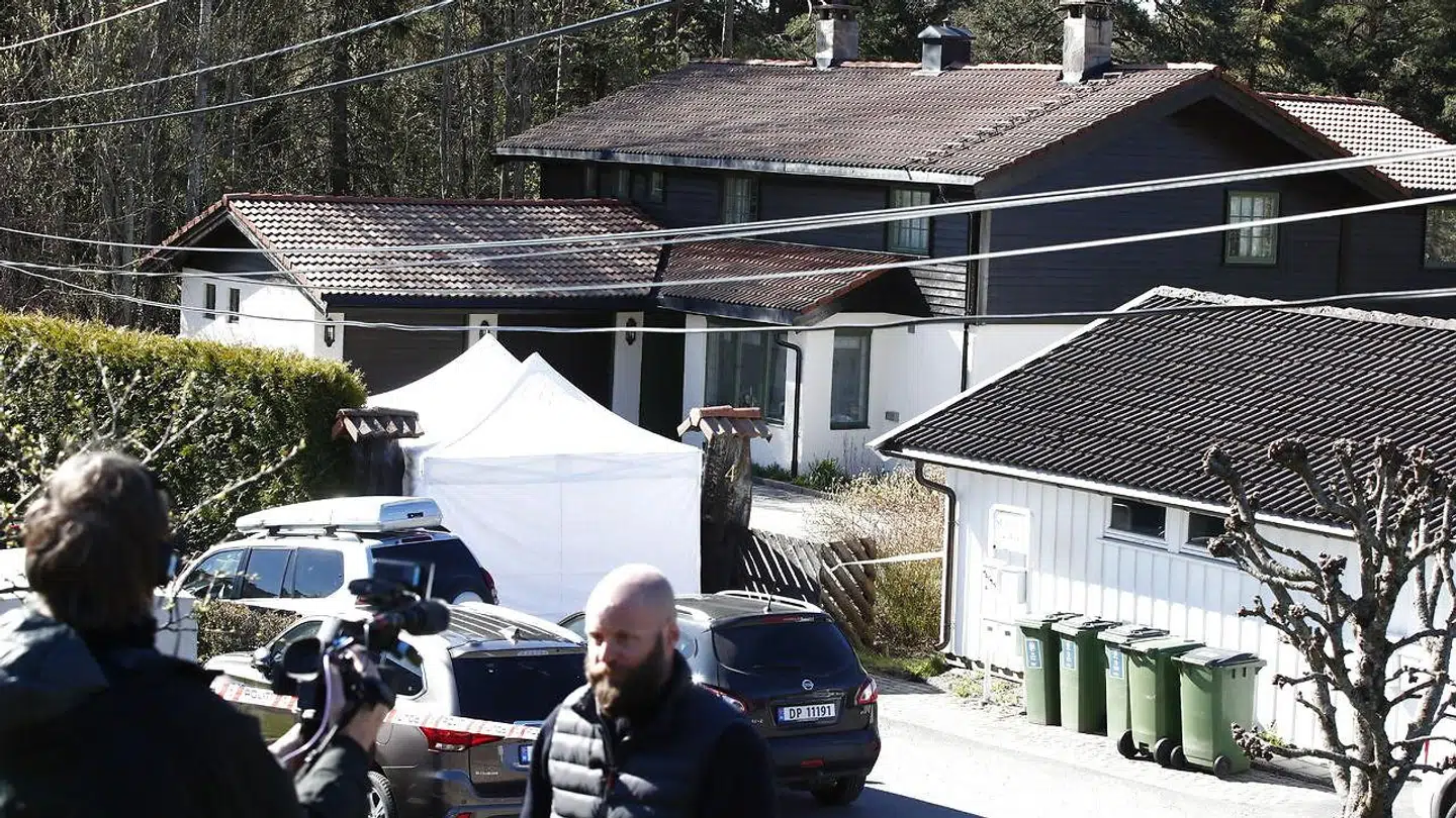 Trusselsbrevet blev efterladt til Tom Hagen efter hustruens forsvinden. Her lød beskeden, at han skulle overføre ni millioner euro i kryptovalueten monero for at få hende tilbage. Foto: Scanpix
