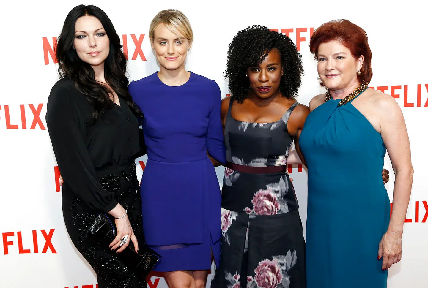 Skuespillerne fra Netflix-serien 'Orange is the New Black'. Som scenograf arbejdede Evelyn Sakash blandt andet på den tv-serie. Foto FRANCOIS GUILLOT. FRANCOIS GUILLOT / AFP.