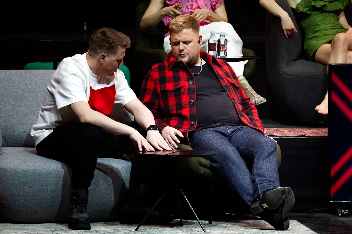 Martin Jensen og Dan Laursen efter årets semifinale.