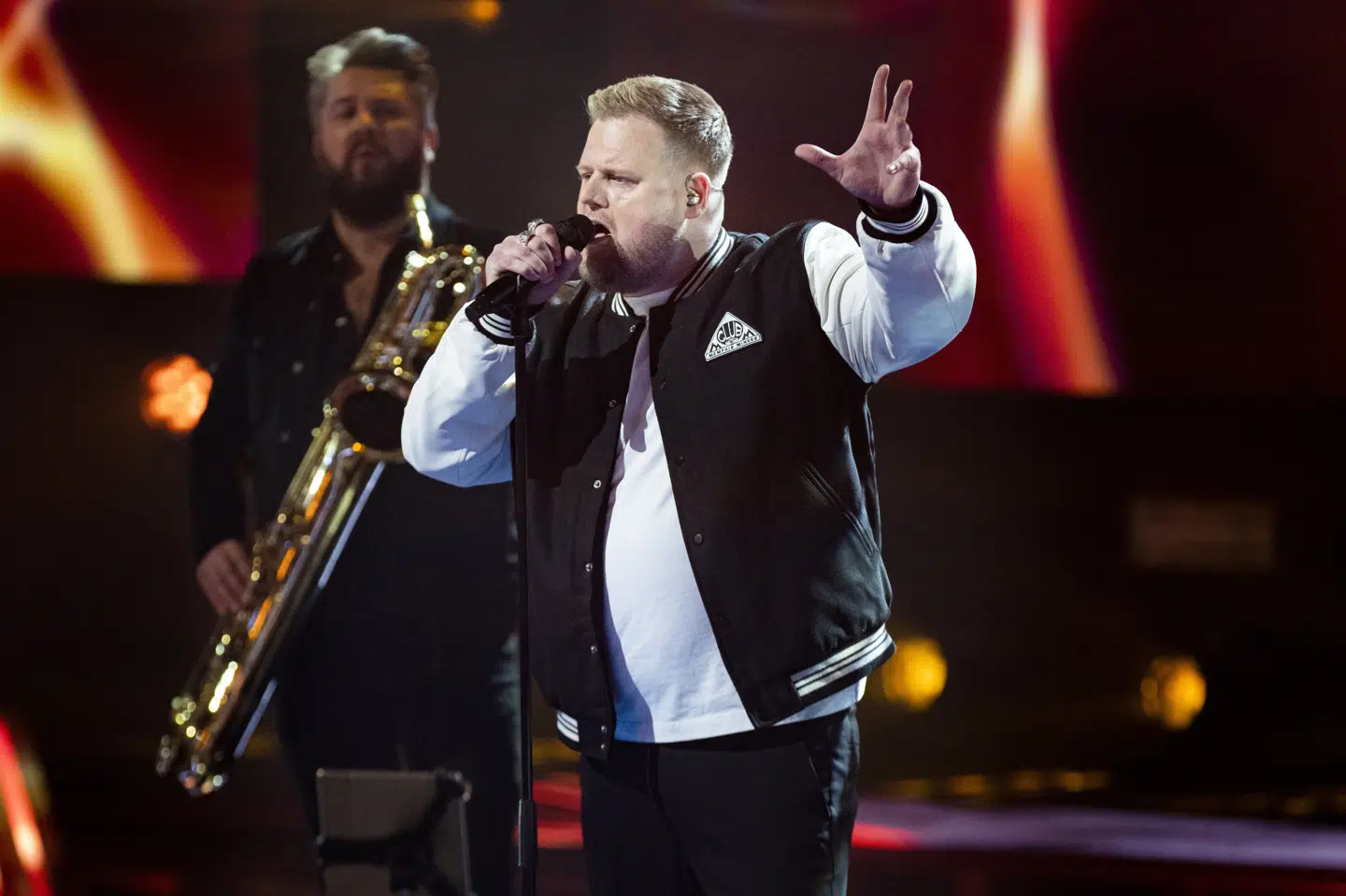 Dan Laursen sang Giant af Calvin Harris featuring Rag'n'Bone Man i semifinalen i X Factor. Det var dog ikke nok til at overbevise danskerne om, at han skulle i finalen. Martin Sylvest/Ritzau Scanpix