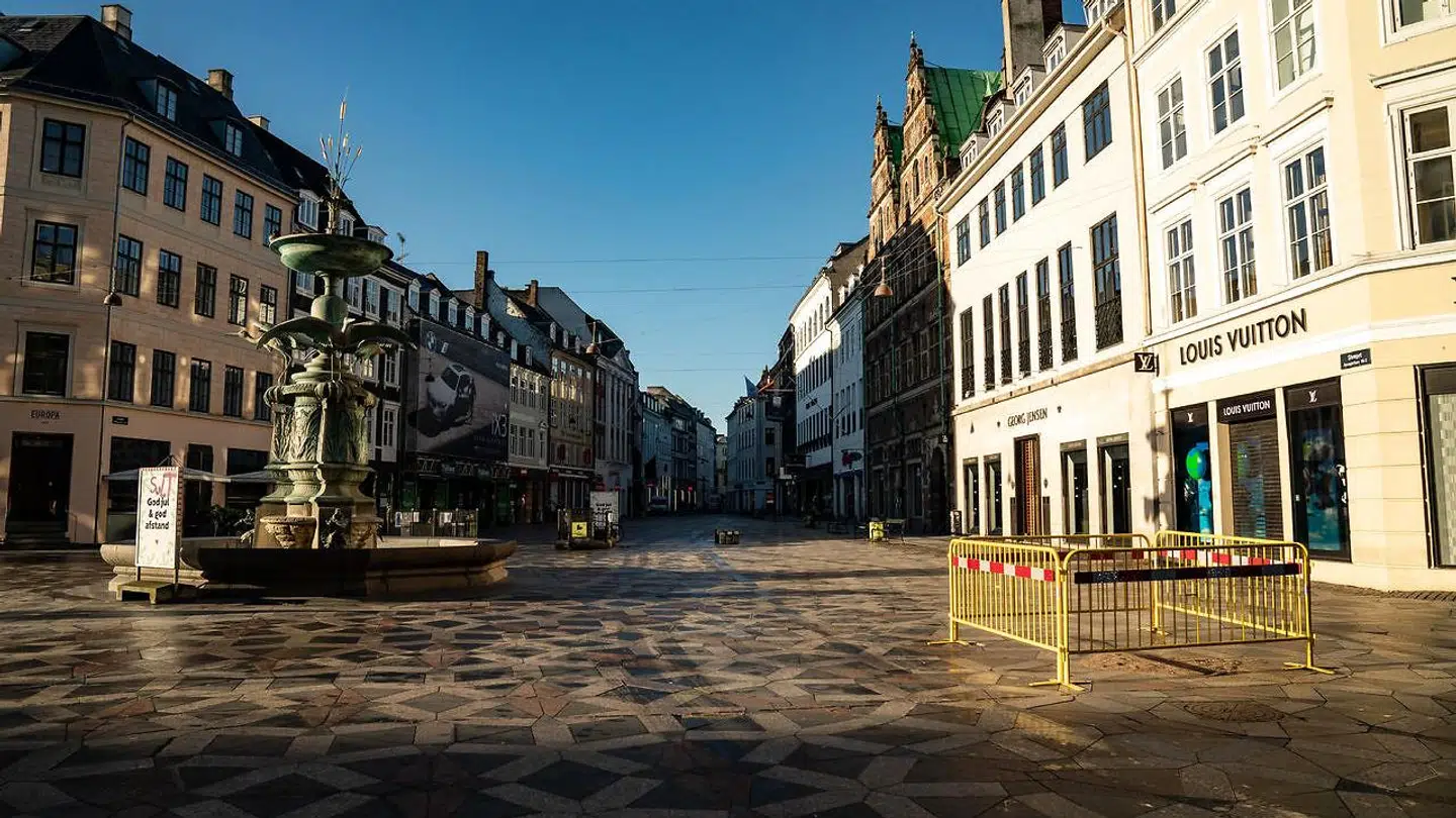 Sådan her har der set ud de fleste steder i Danmark her i påskedagene. Photo: Emil Helms / Ritzau Scanpix