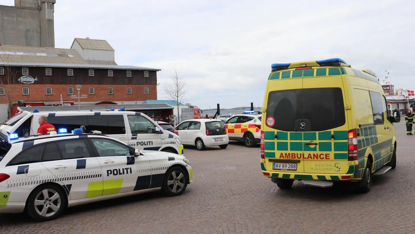 Speedbåd kæntret i Stubbekøbing.