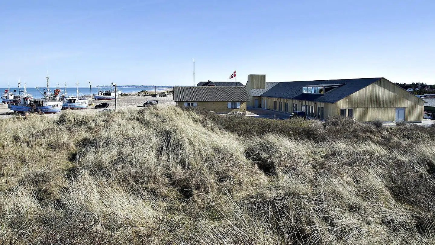 Arkivfoto af Thorupstrand tæt på det nærliggende Slettestrand.