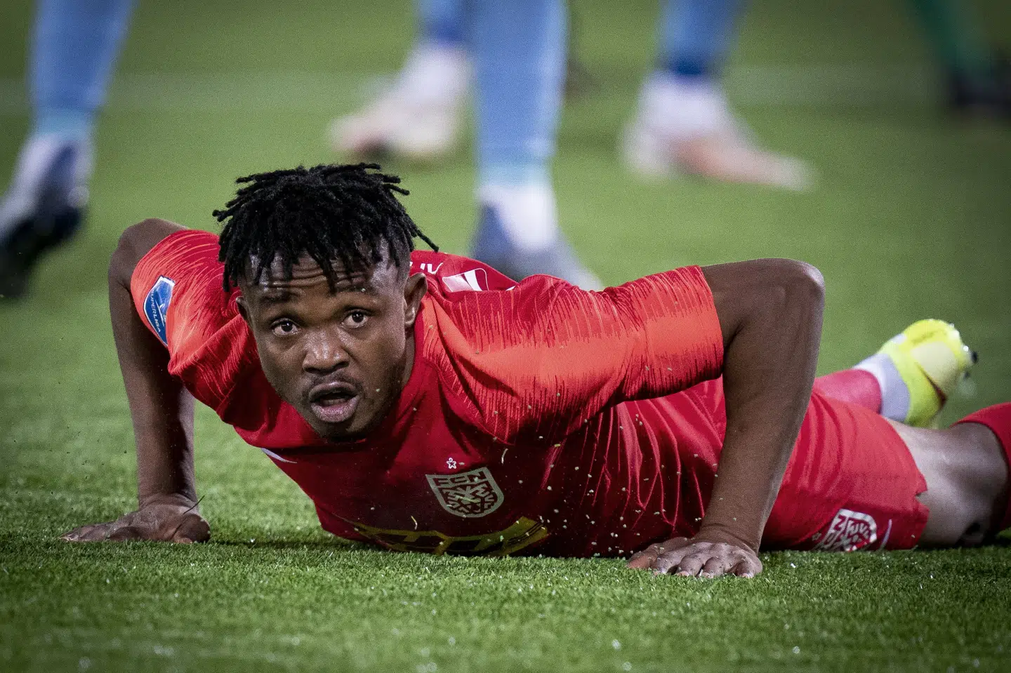 Isaac Atanga nåede 55 superligakampe for FC Nordsjælland. Liselotte Sabroe/Ritzau Scanpix