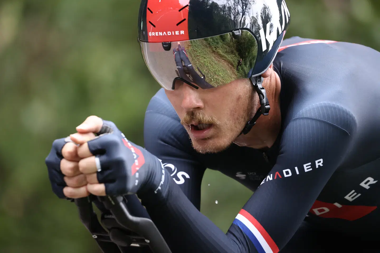 Dylan van Baarle blev i 2015 nummer tre i Dwars door Vlaanderen. (Arkivfoto) Kenzo Tribouillard/Ritzau Scanpix