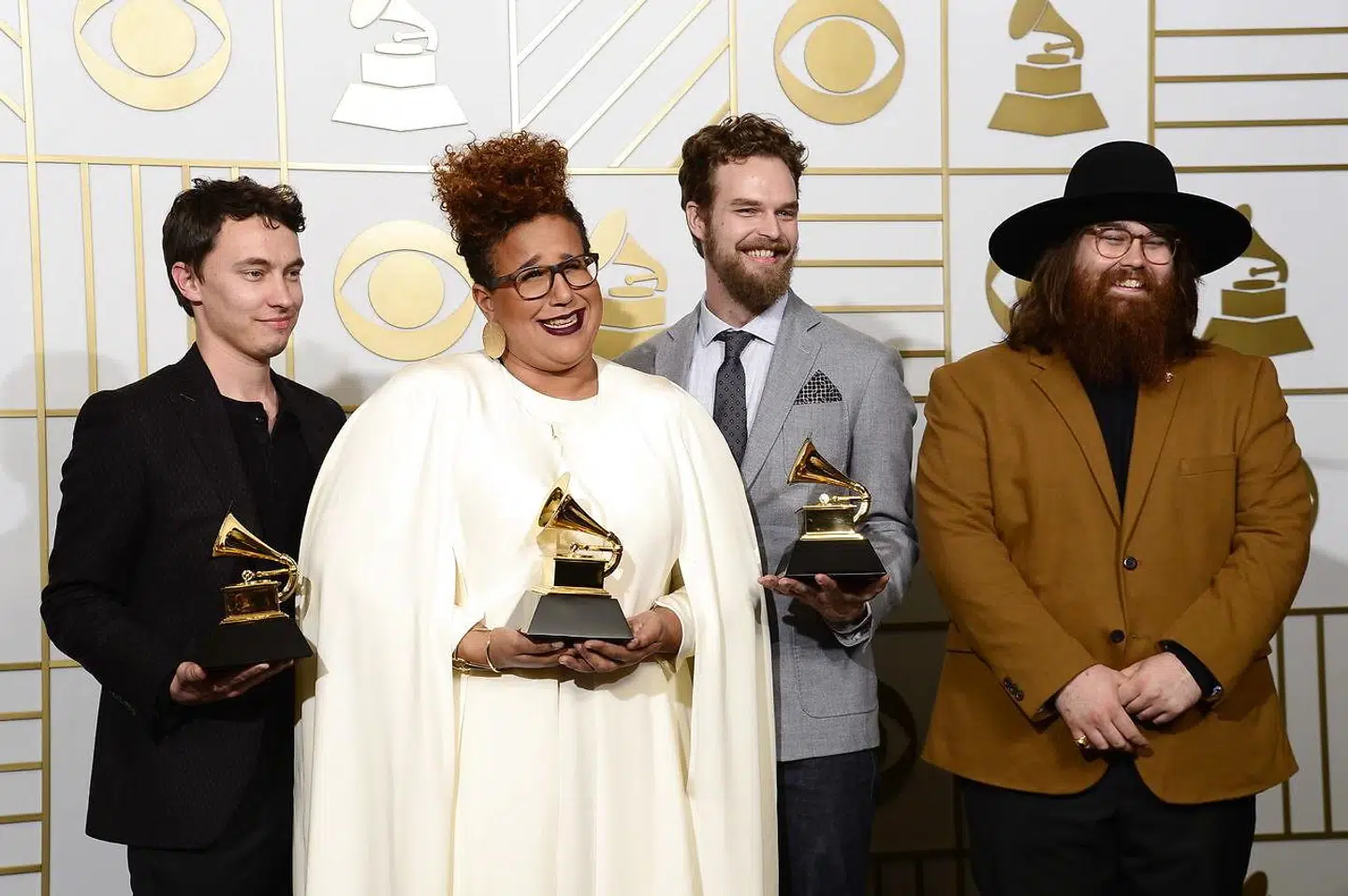 Alabama Shakes. Fra venstre Heath Fogg, Brittany Howard, Steve Johnson og Zac Cockrell.