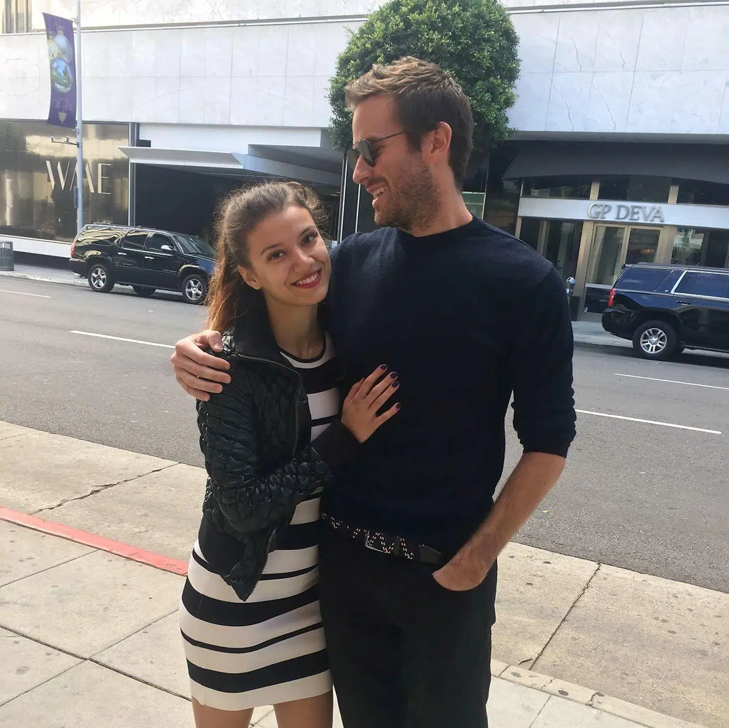 Effie her sammen med Armie Hammer.