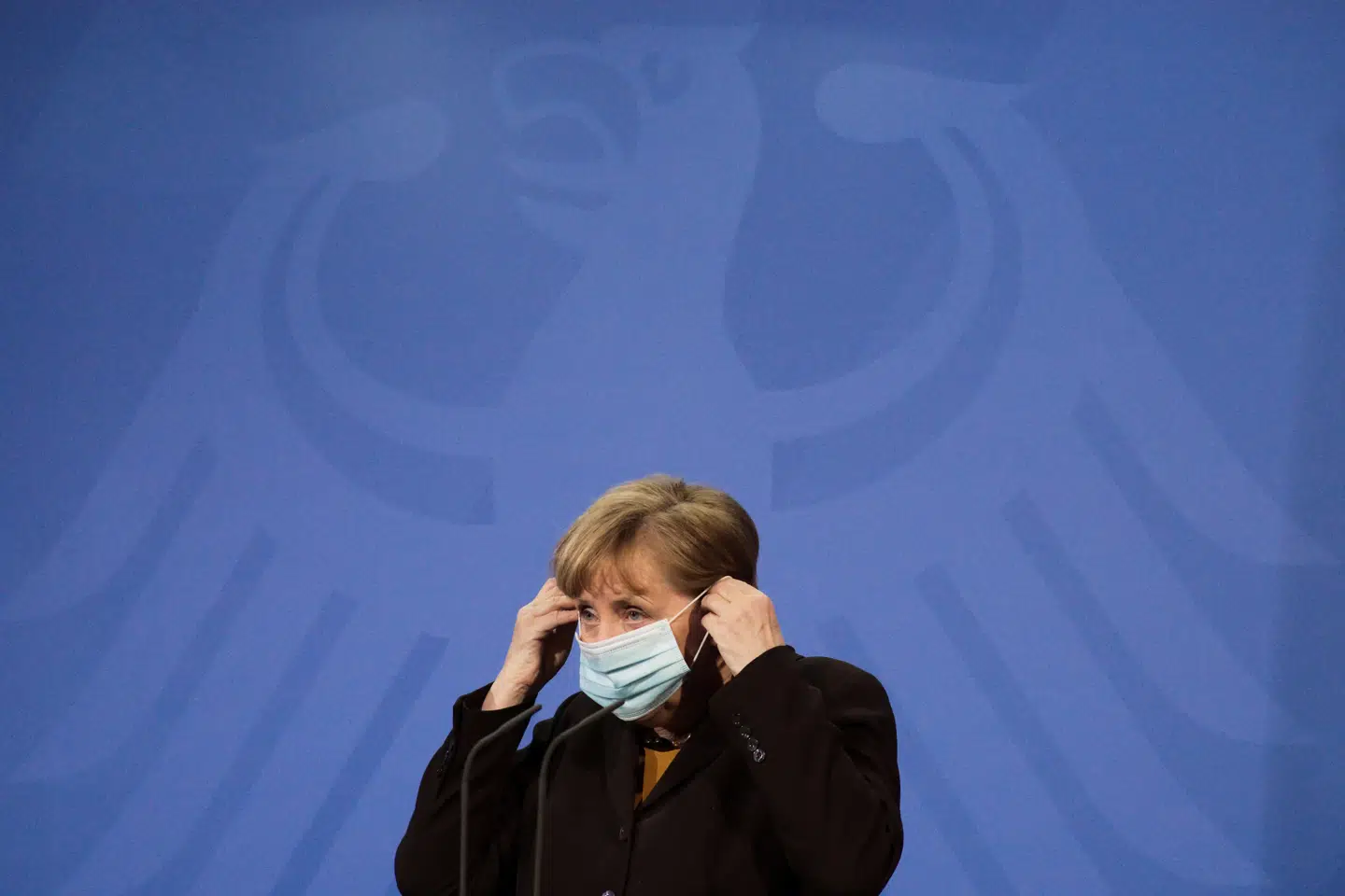 Tyskland vil kun anvende AstraZenecas coronavirus vaccine på folk over 60 år, siger regeringen. Pool/Reuters