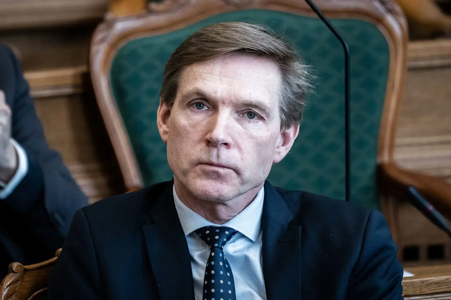 Her ses Kristian Thulesen Dahl, som er formand for Dansk Folkeparti.