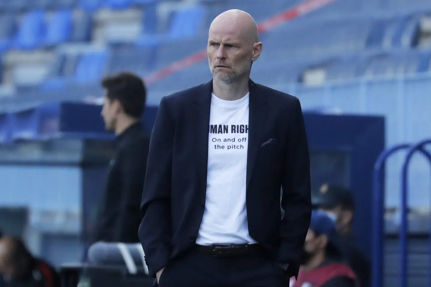 Ståle Solbakken så lørdag Norge tabe 0-3 til Tyrkiet. Jon Nazca/Reuters