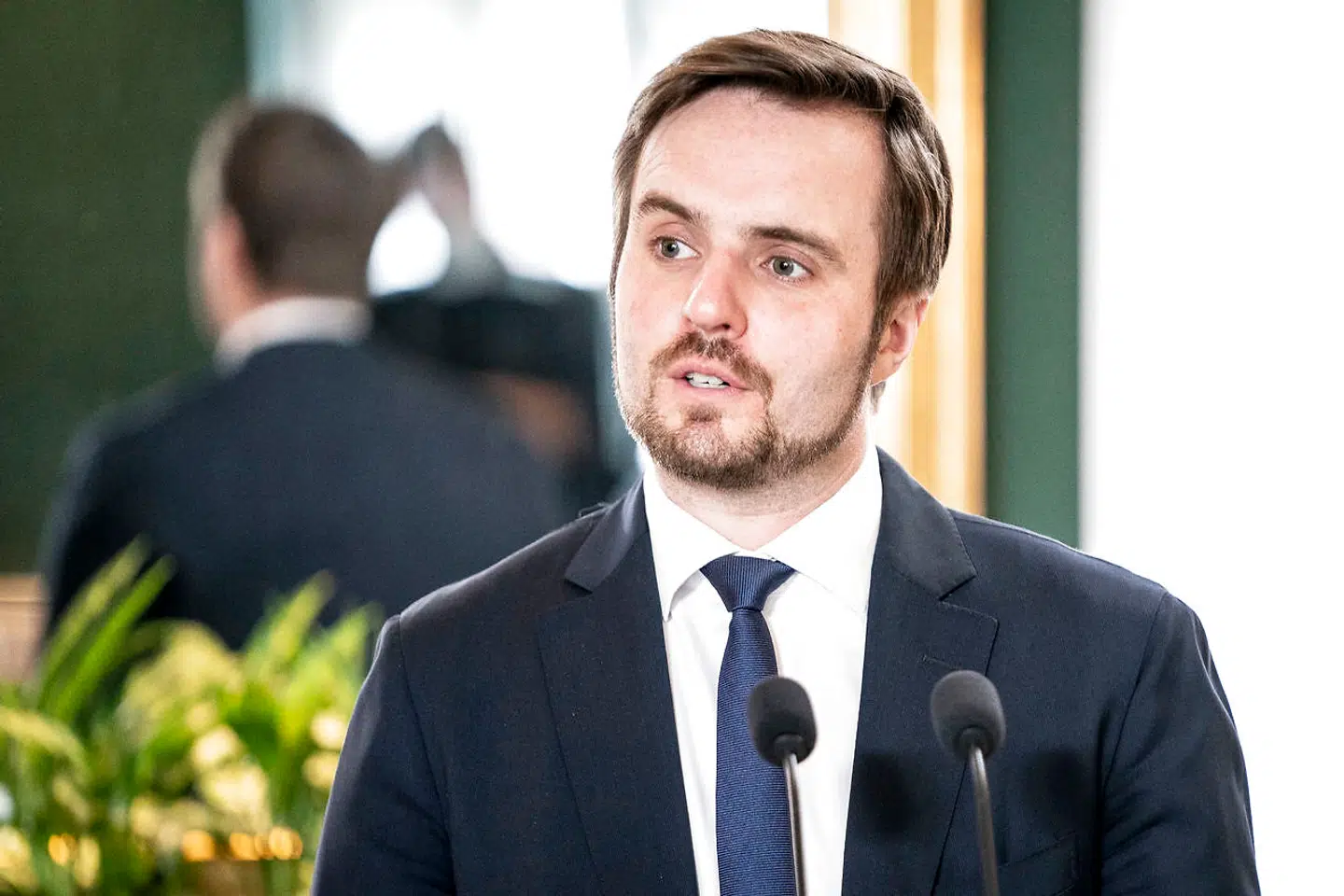 Erhvervsminister Simon Kollerup.