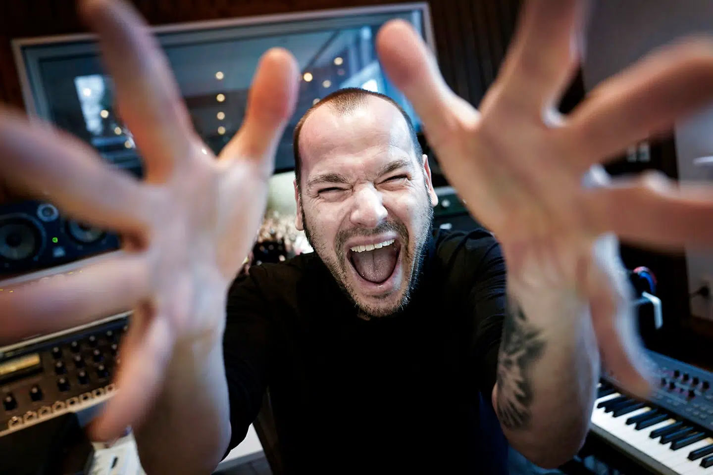 Lars Pedersen, bedre kendt som musikeren Chief 1 i Vanløse, torsdag den 28. november 2019.. (Foto: Liselotte Sabroe/Ritzau Scanpix)