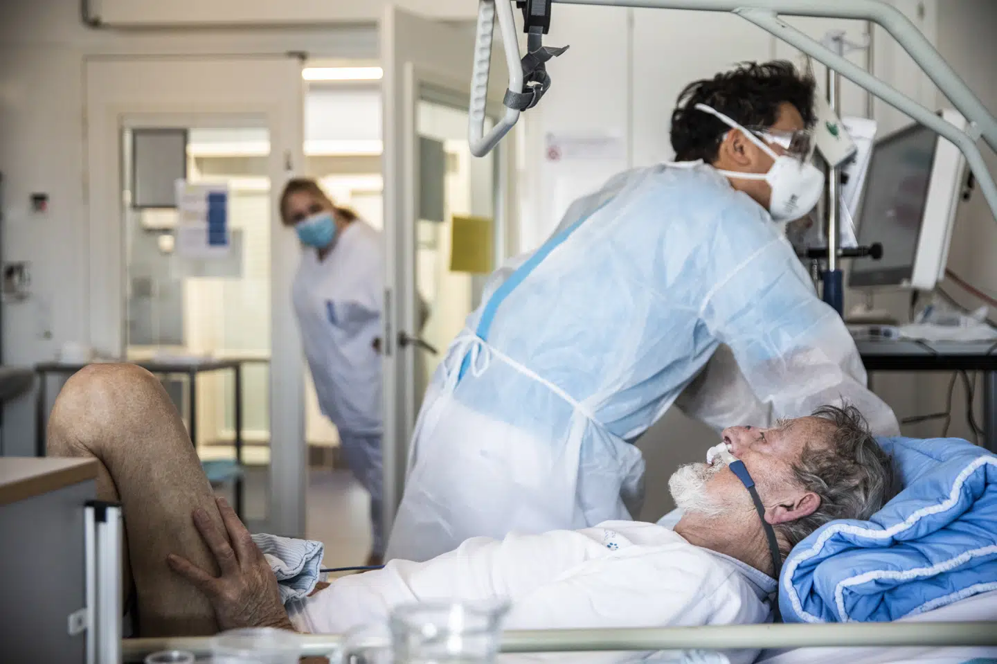 Antallet af indlagte coronapatienter er steget til 216, viser de seneste tal fra Statens Serum Institut mandag. (Arkivfoto) Ólafur Steinar Rye Gestsson/Ritzau Scanpix