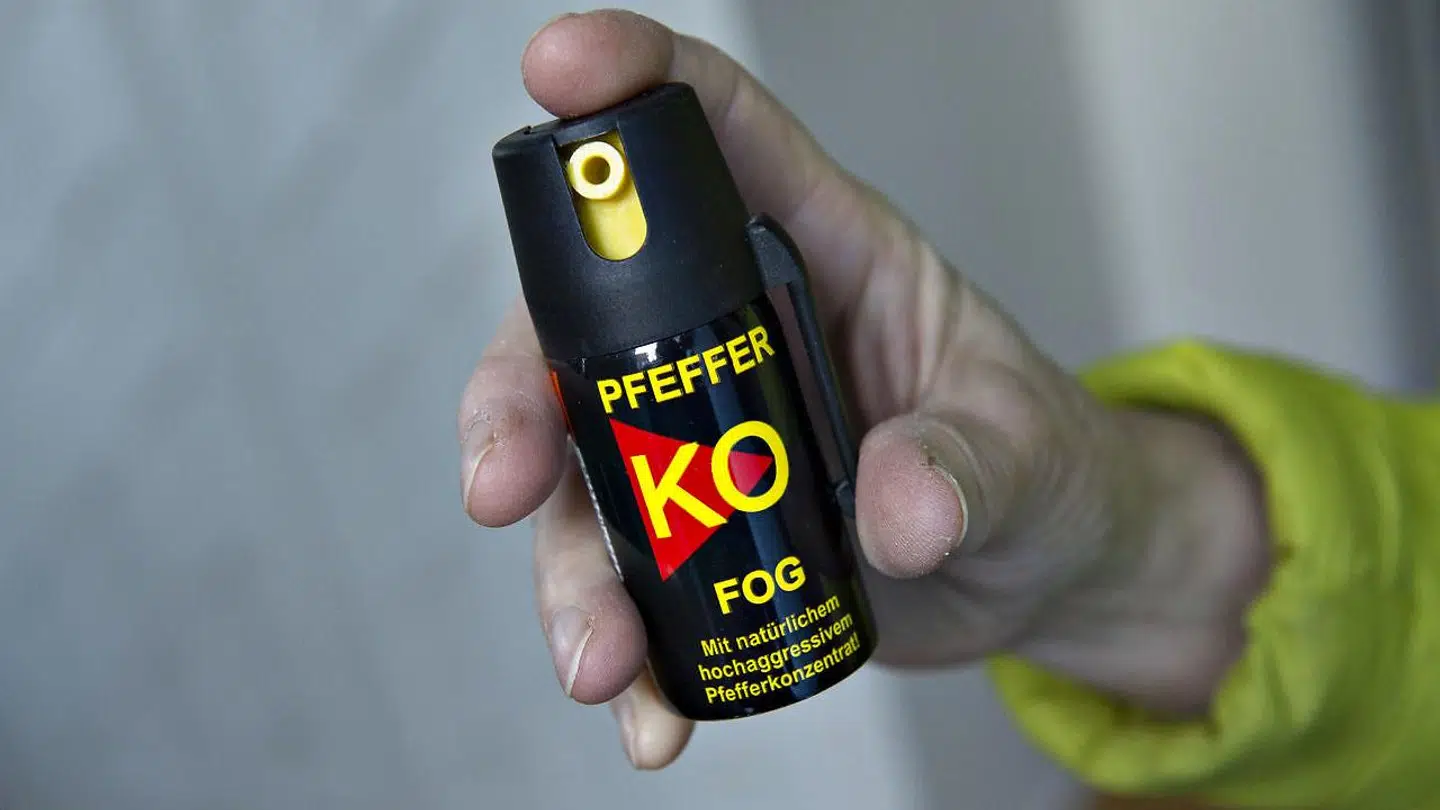 Du har tre dage til at aflevere din peberspray.