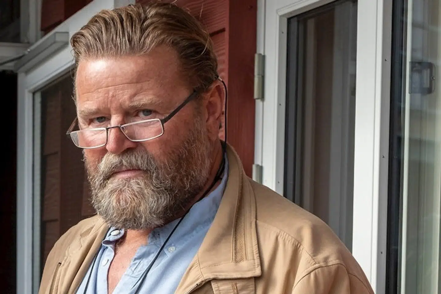 Peter Gantzler er tilbage som politibetjenten Svend i den nye sæson af krimiserien Sommerdahl. Privat danner Peter Gantzler par med skuespillerinden Xenia Lach-Nielsen. Sammen har de datteren Rosa på 20 år. (Stillgoto) Henrik Petit/TV2/Free