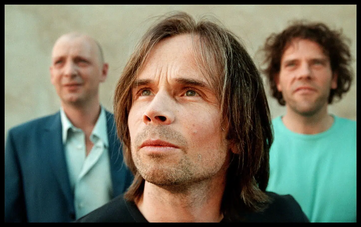 Danseorkestret, fra venstre den nyu afdøde Jacob Andersen, Jørgen Klubien og Rasmus Kærså.