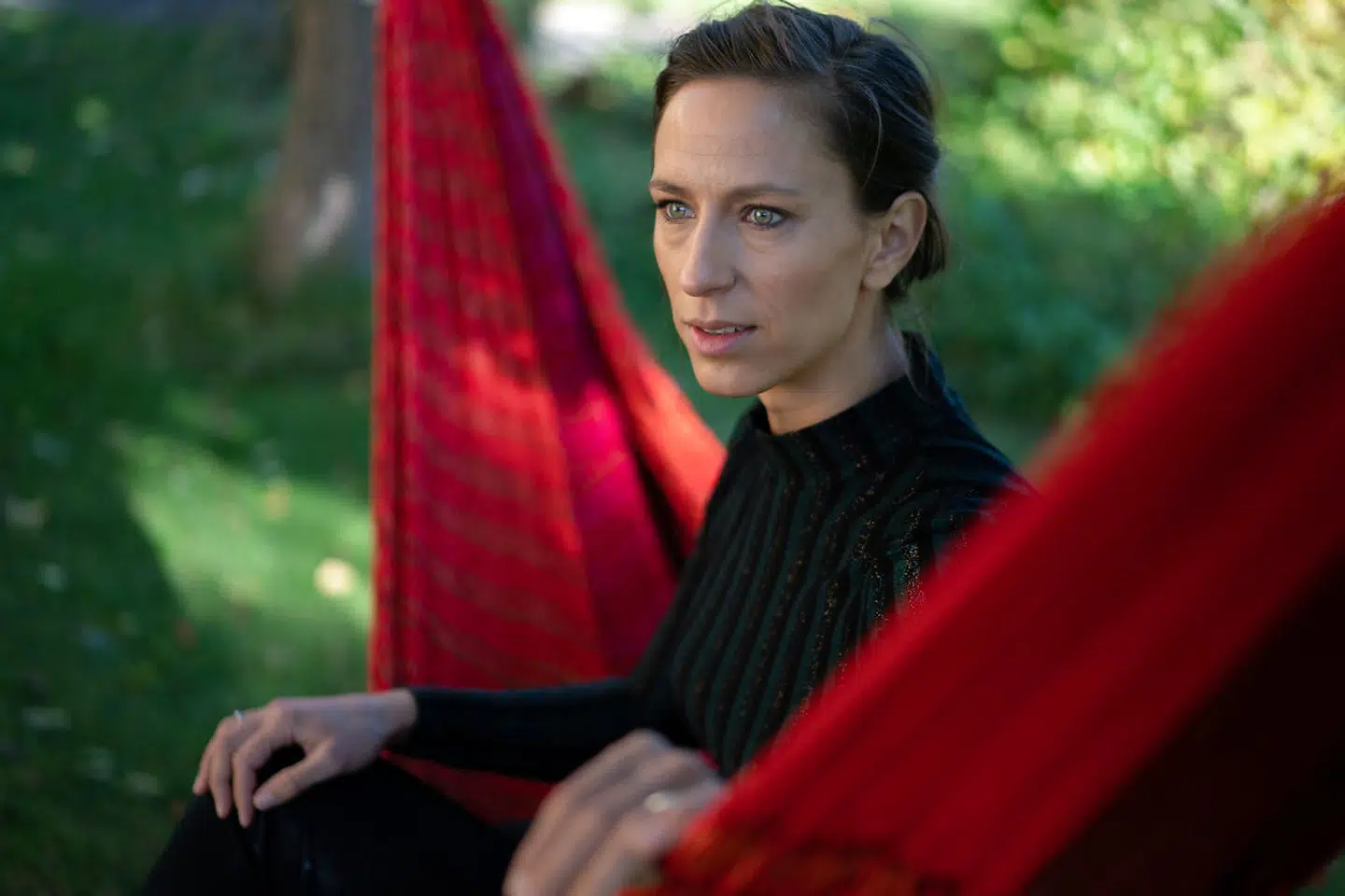 Mathilde Falch til tema om at gå i forældrenes fodspor.