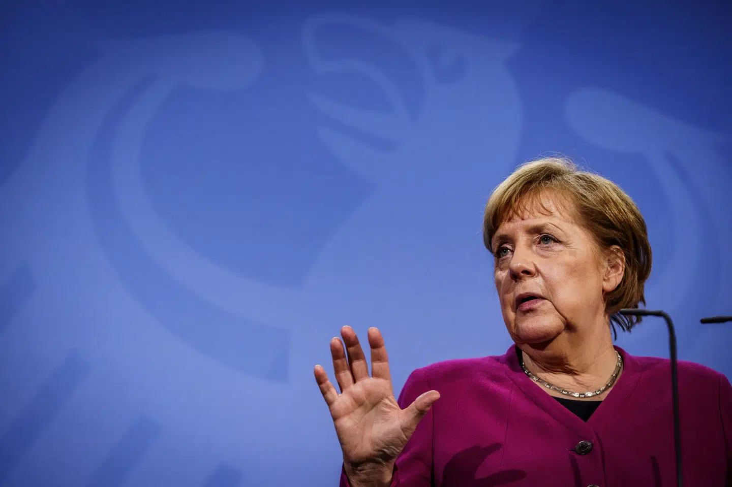 Hvis ikke delstaterne meget snart begynder selv at iværksætte passende tiltag, så vil Merkel overveje, om der skal tages skridt på national plan. (Arkivfoto). Michael Kappeler/Reuters