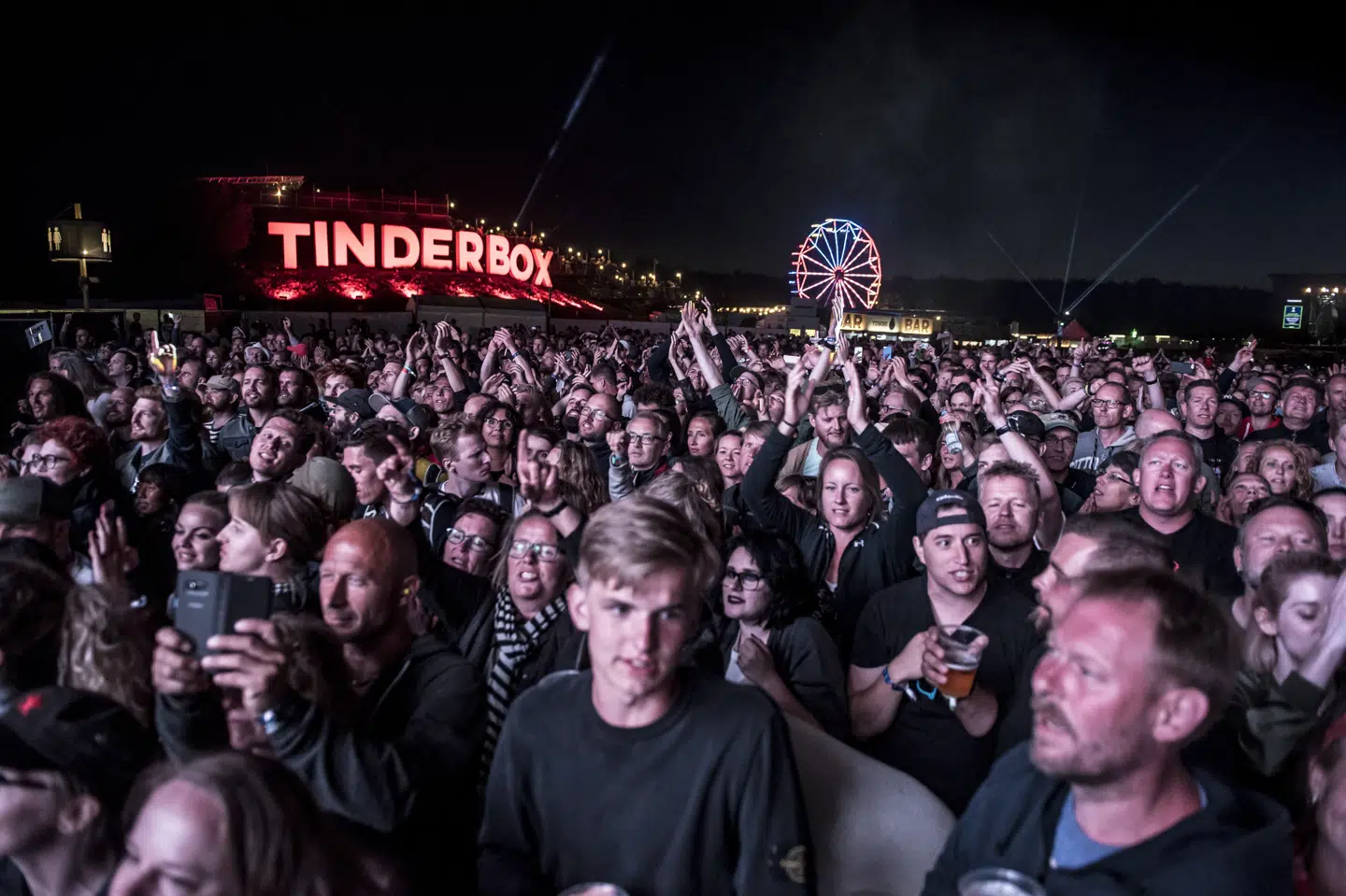 Blandt andet musikfestivalen Tinderbox risikerer ikke at blive til noget i år. Det tror Brian Nielsen, der er direktør for festivalen. (Arkivfoto) Mads Claus Rasmussen/Ritzau Scanpix